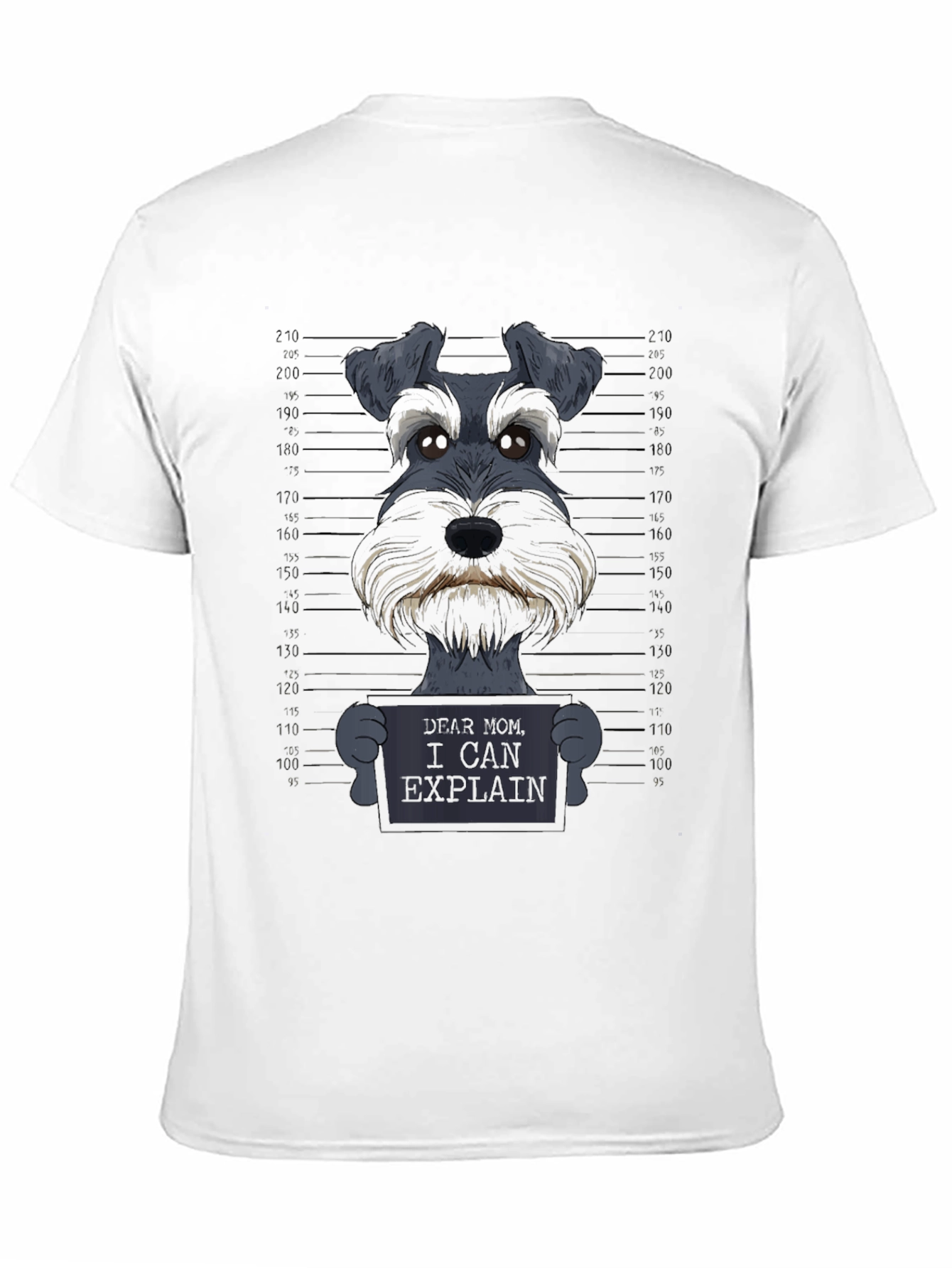 Funny Dog Dear Mom Graphic Tee