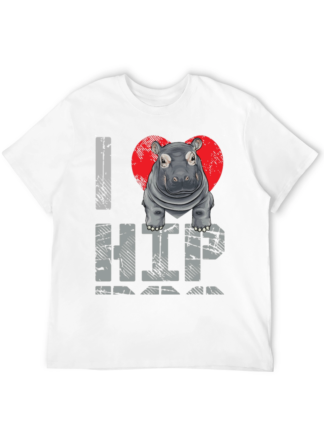 I Heart Hippo T-Shirt - Unisex Graphic Tee