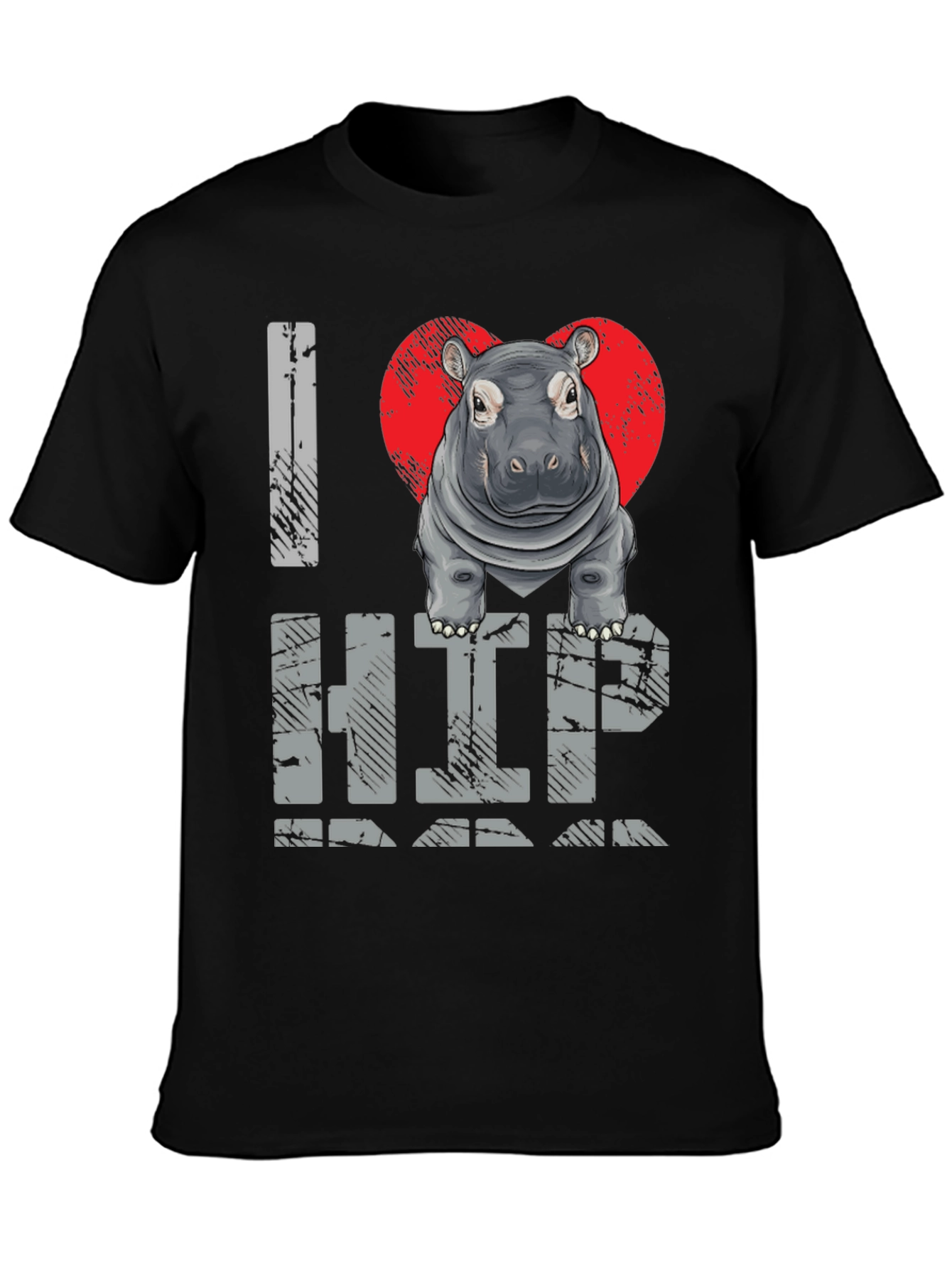 I Heart Hippo T-Shirt - Unisex Graphic Tee