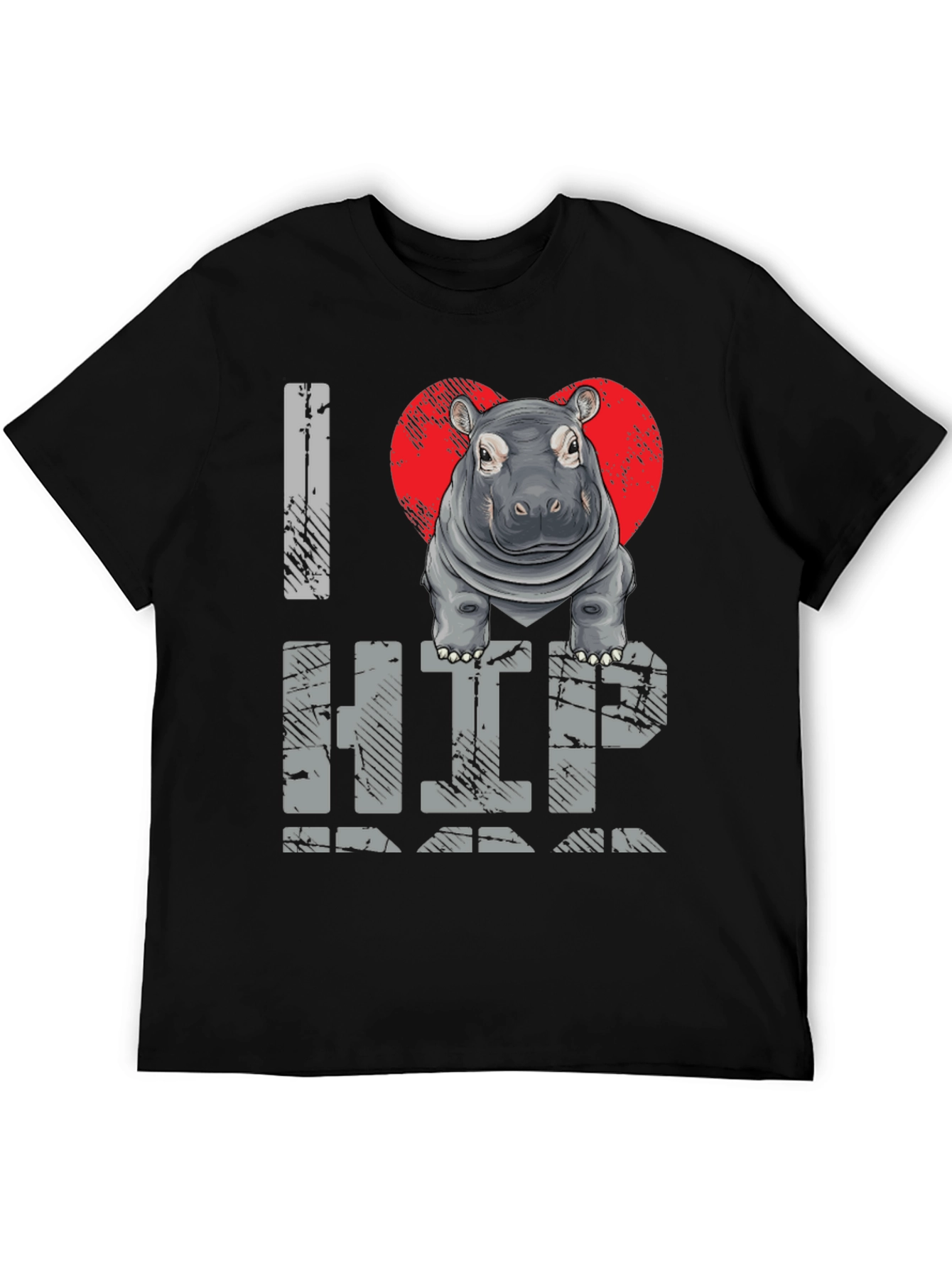 I Heart Hippo T-Shirt - Unisex Graphic Tee