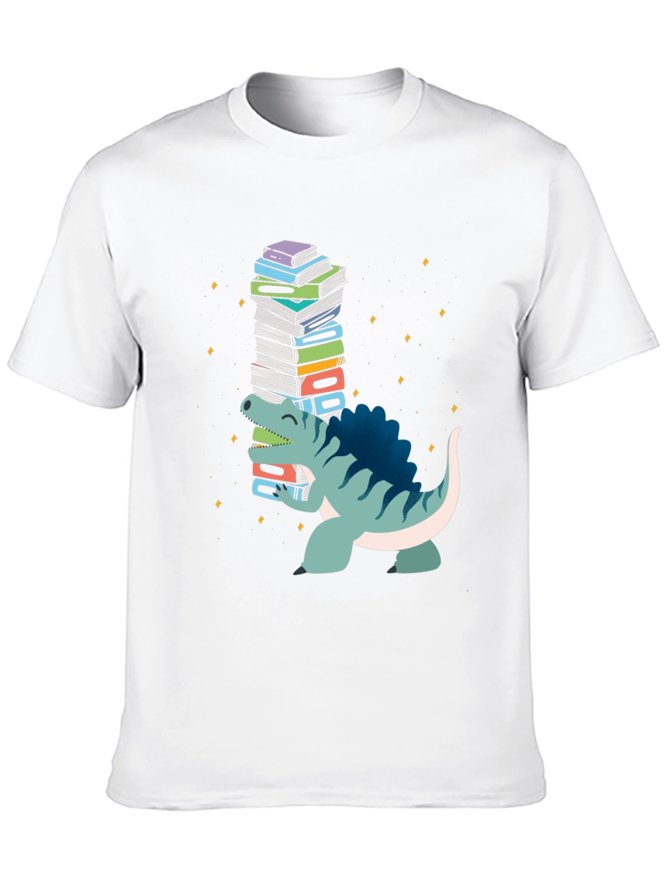 Book Loving Dino Graphic Tee