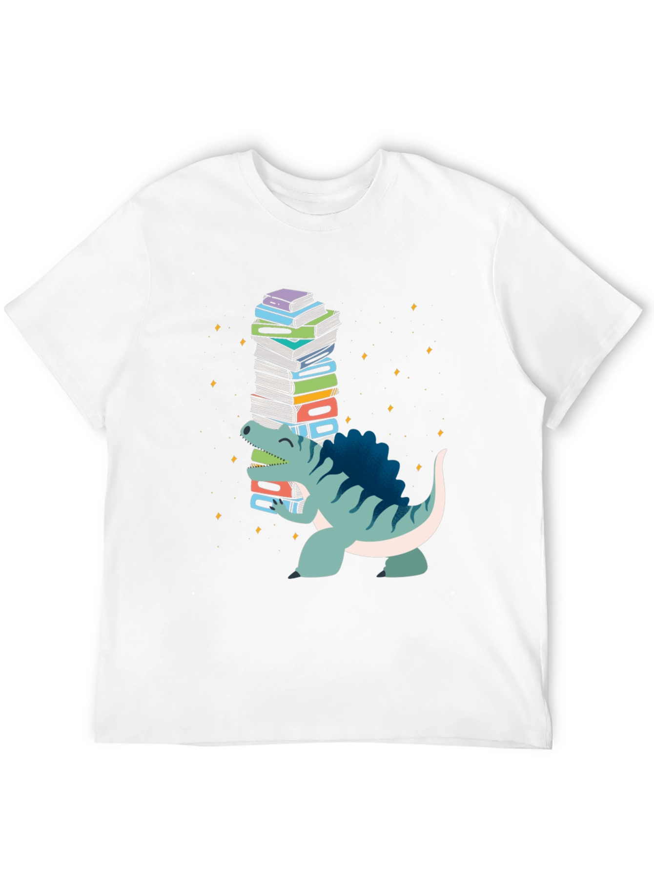 Book Loving Dino Graphic Tee