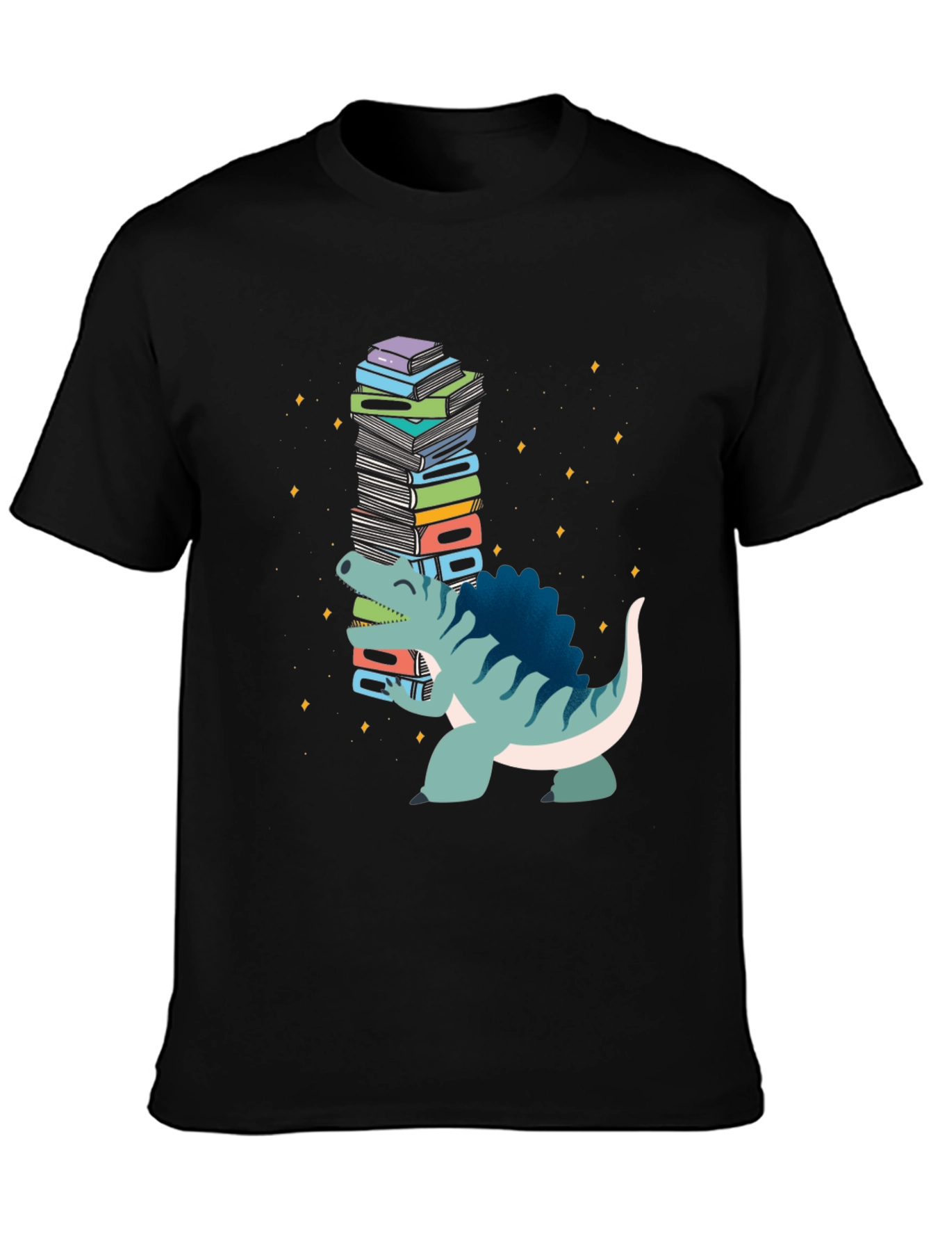 Book Loving Dino Graphic Tee