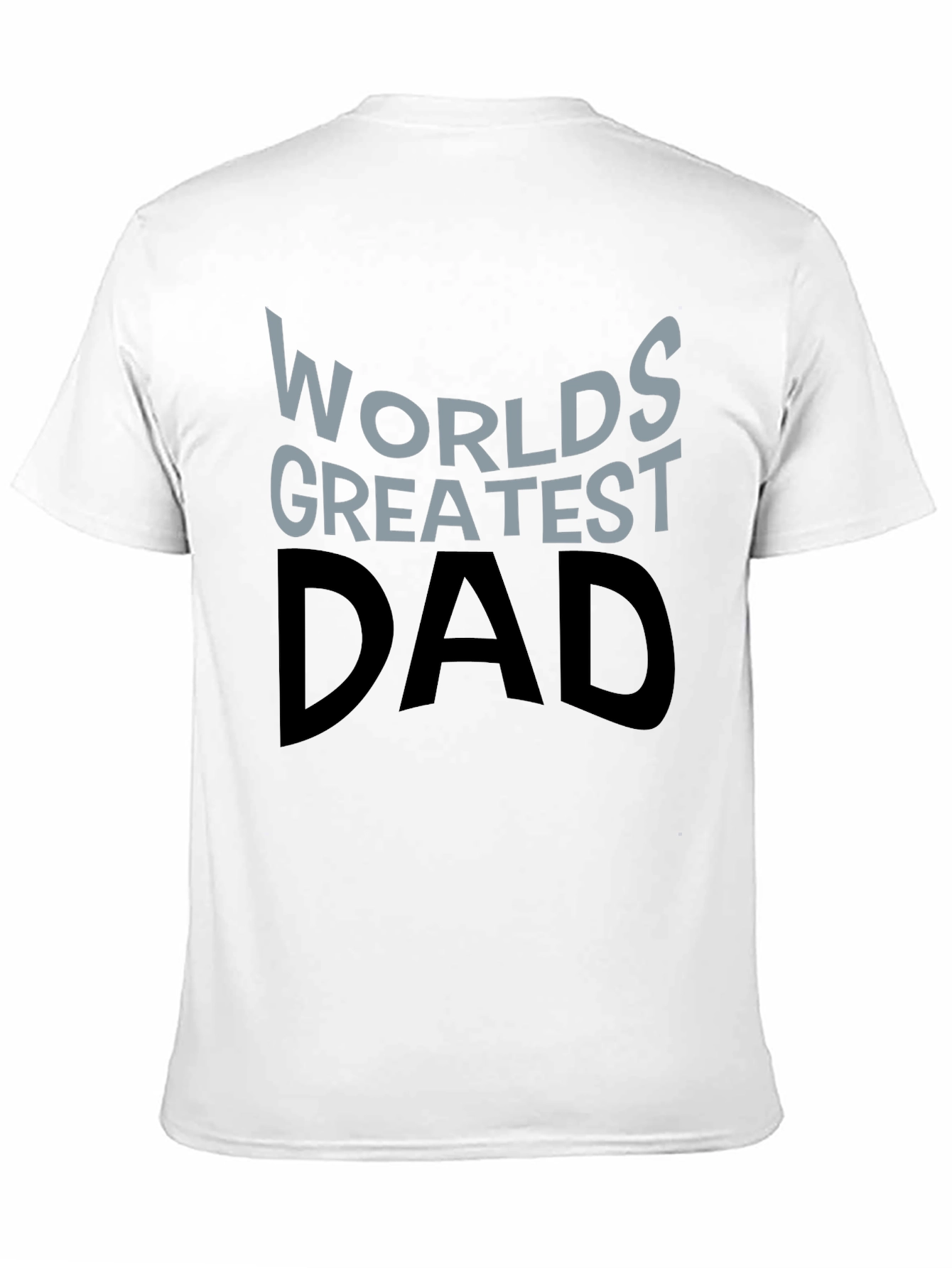 Worlds Greatest Dad T-Shirt - Black