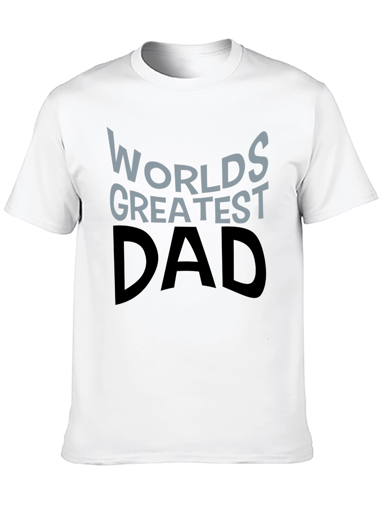 Worlds Greatest Dad T-Shirt - Black