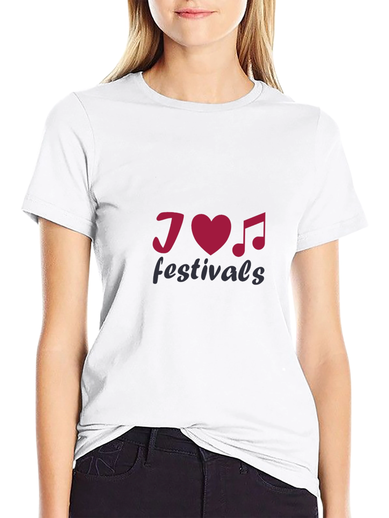 Black T-Shirt - J Heart Music Festivals