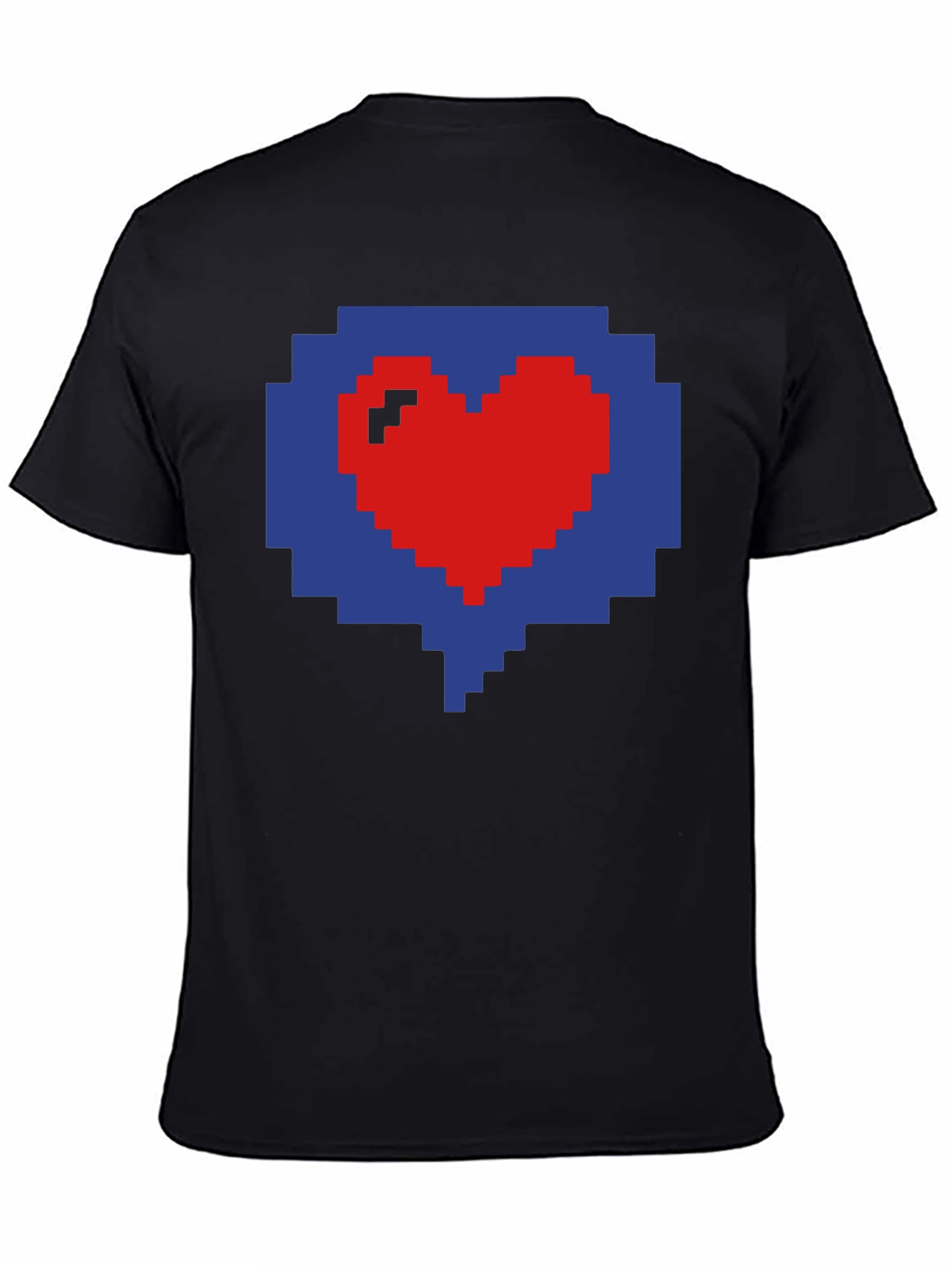 Pixel Heart Graphic Tee - Gamer Style