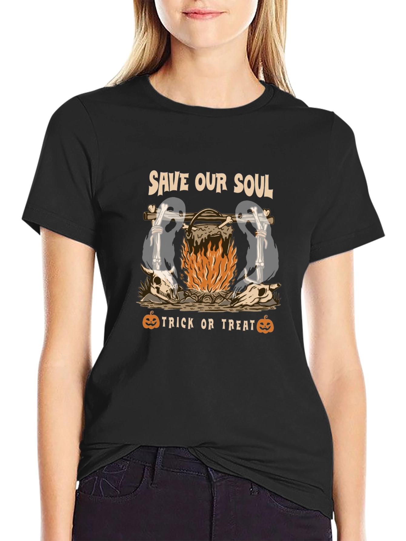 Save Our Souls Halloween Graphic Tee