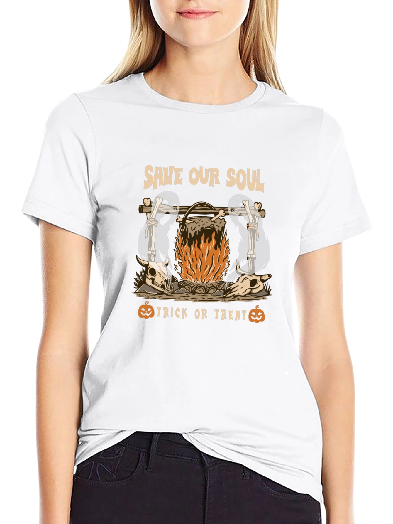 Save Our Souls Halloween Graphic Tee