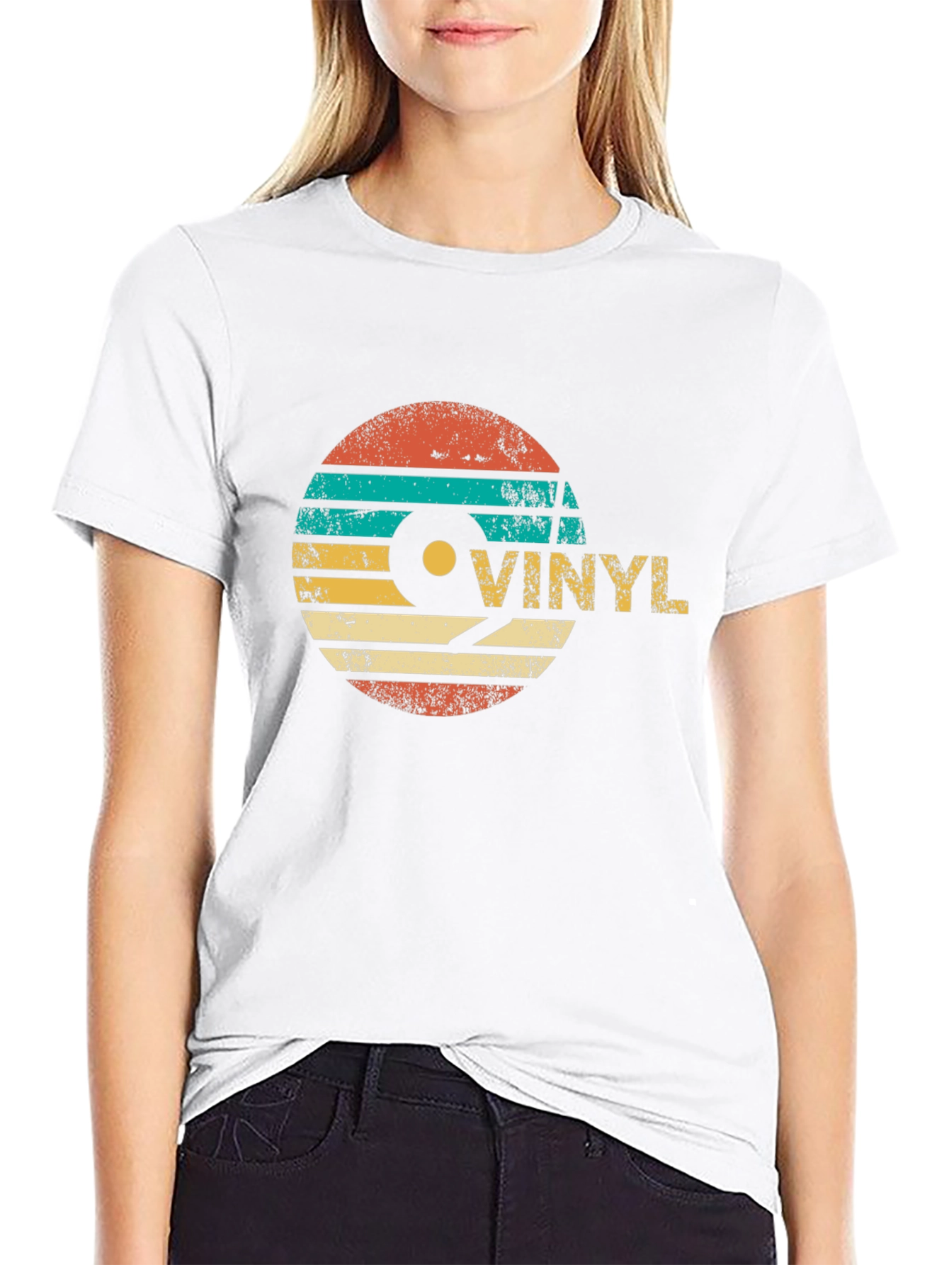 Retro Vinyl Record T-Shirt