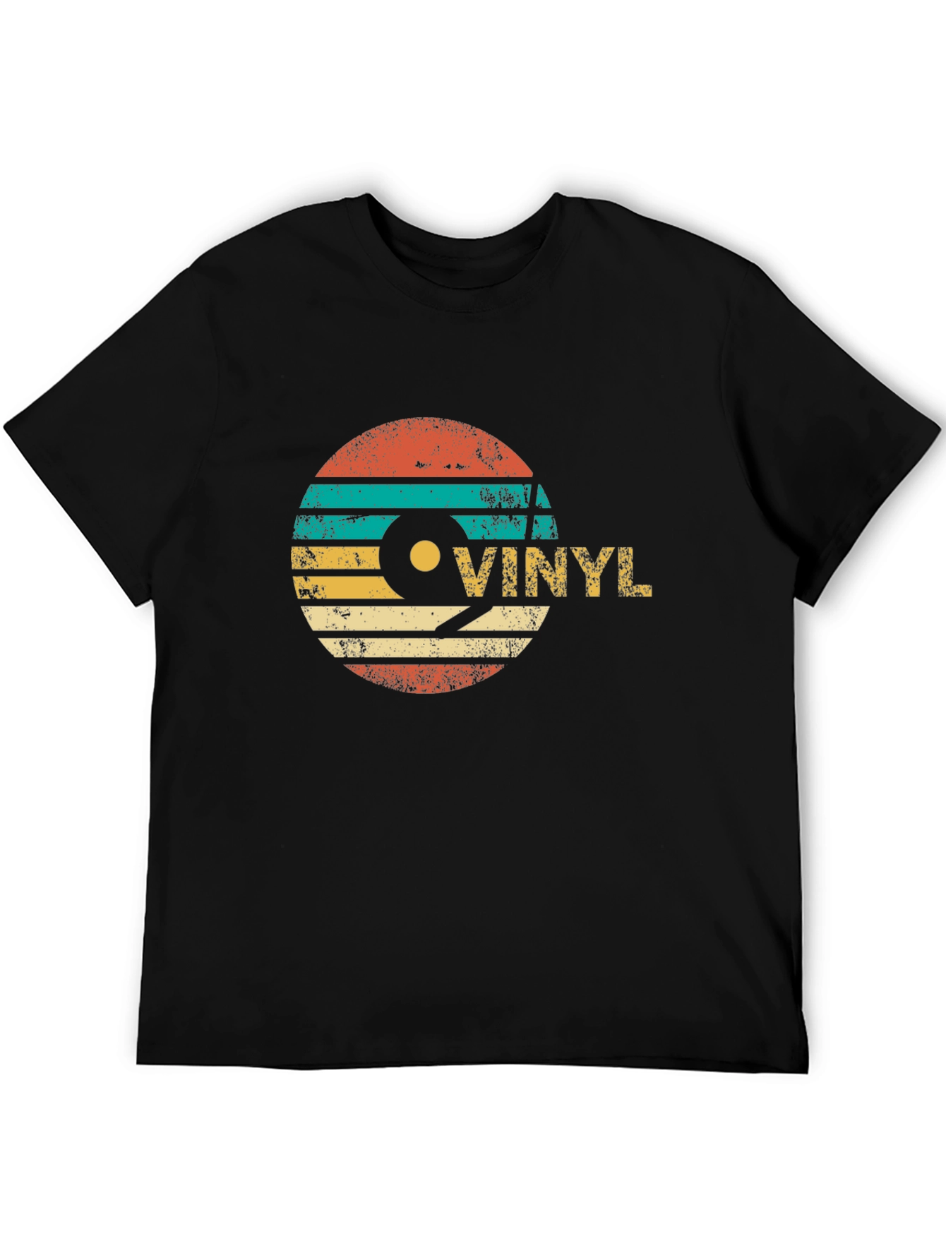 Retro Vinyl Record T-Shirt