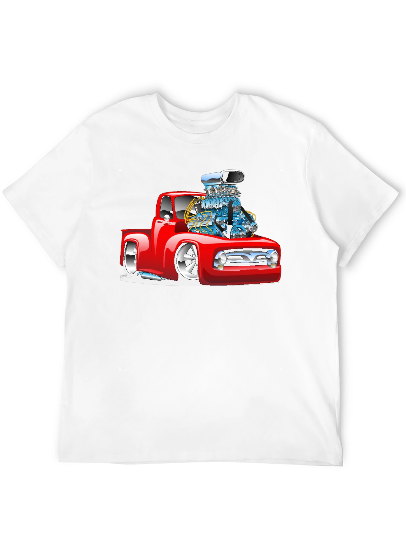 Custom Hot Rod Truck Graphic Tee
