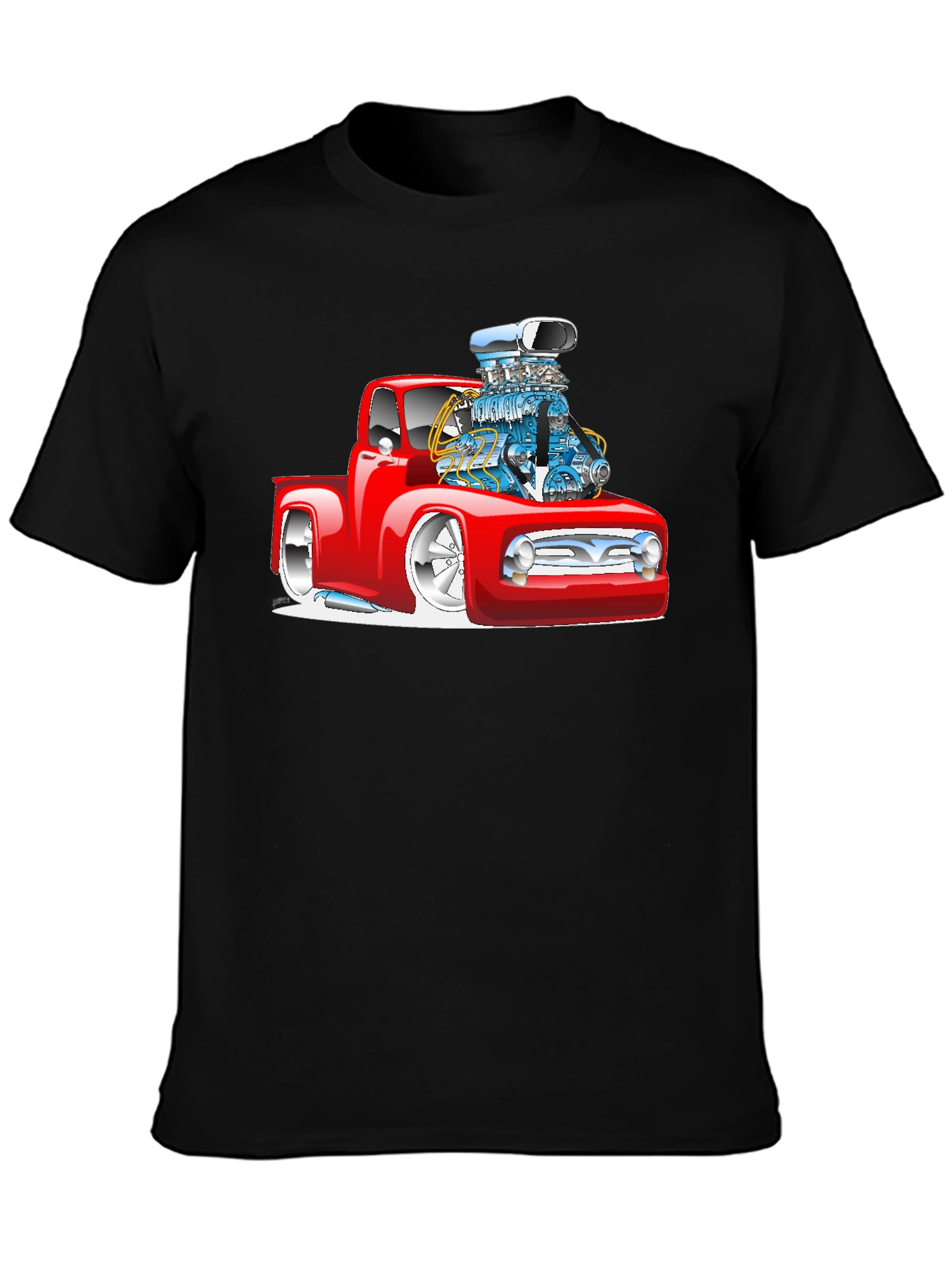 Custom Hot Rod Truck Graphic Tee