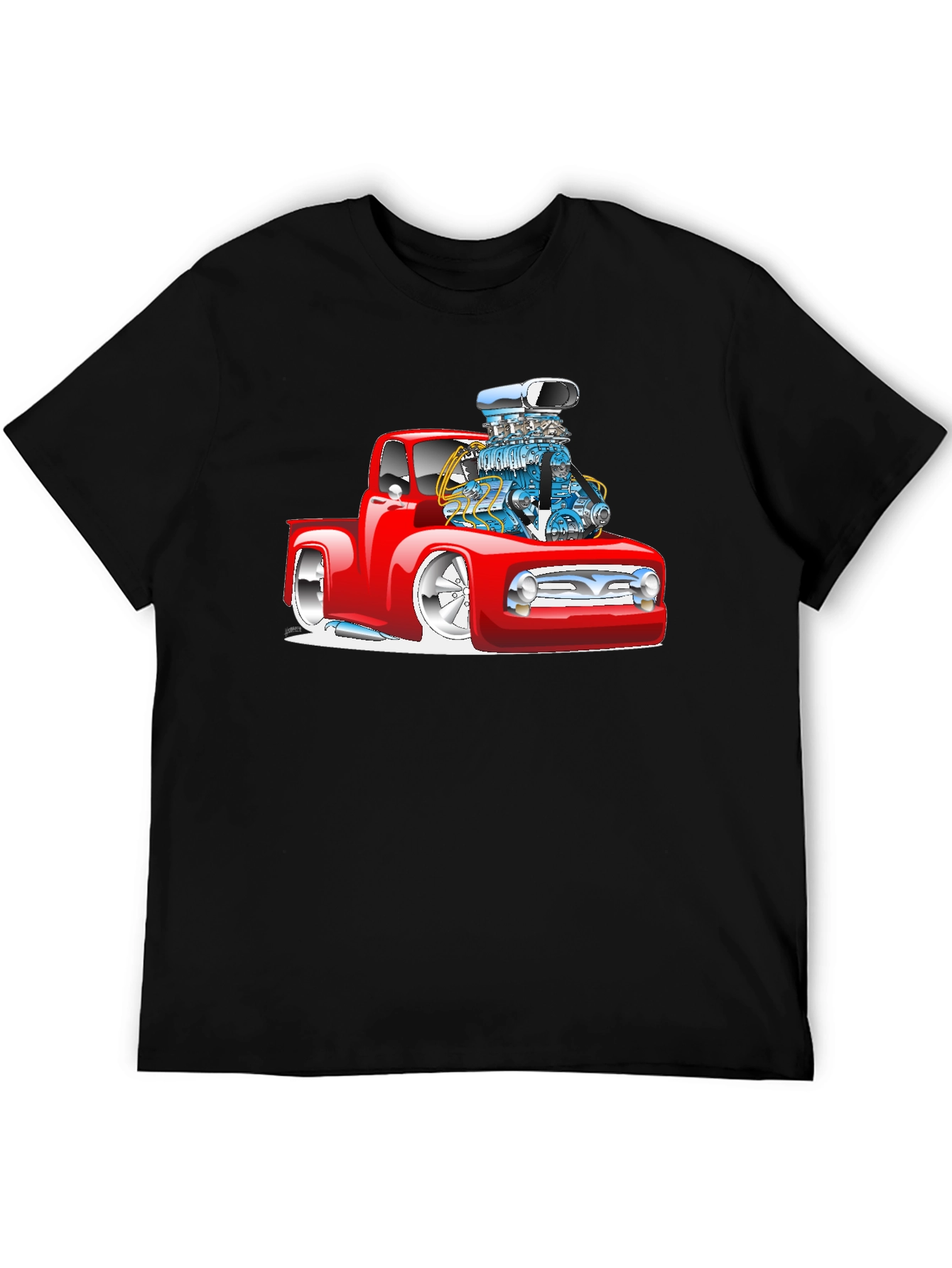 Custom Hot Rod Truck Graphic Tee