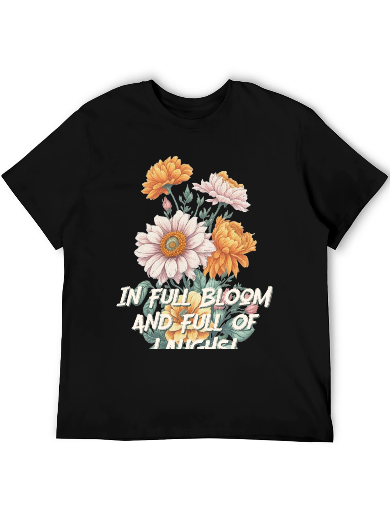 Floral In Full Bloom Graphic Tee