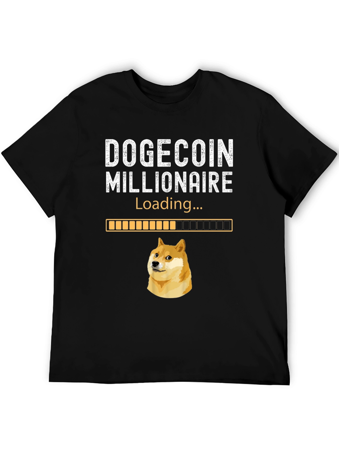 Dogecoin Millionaire Loading T-Shirt