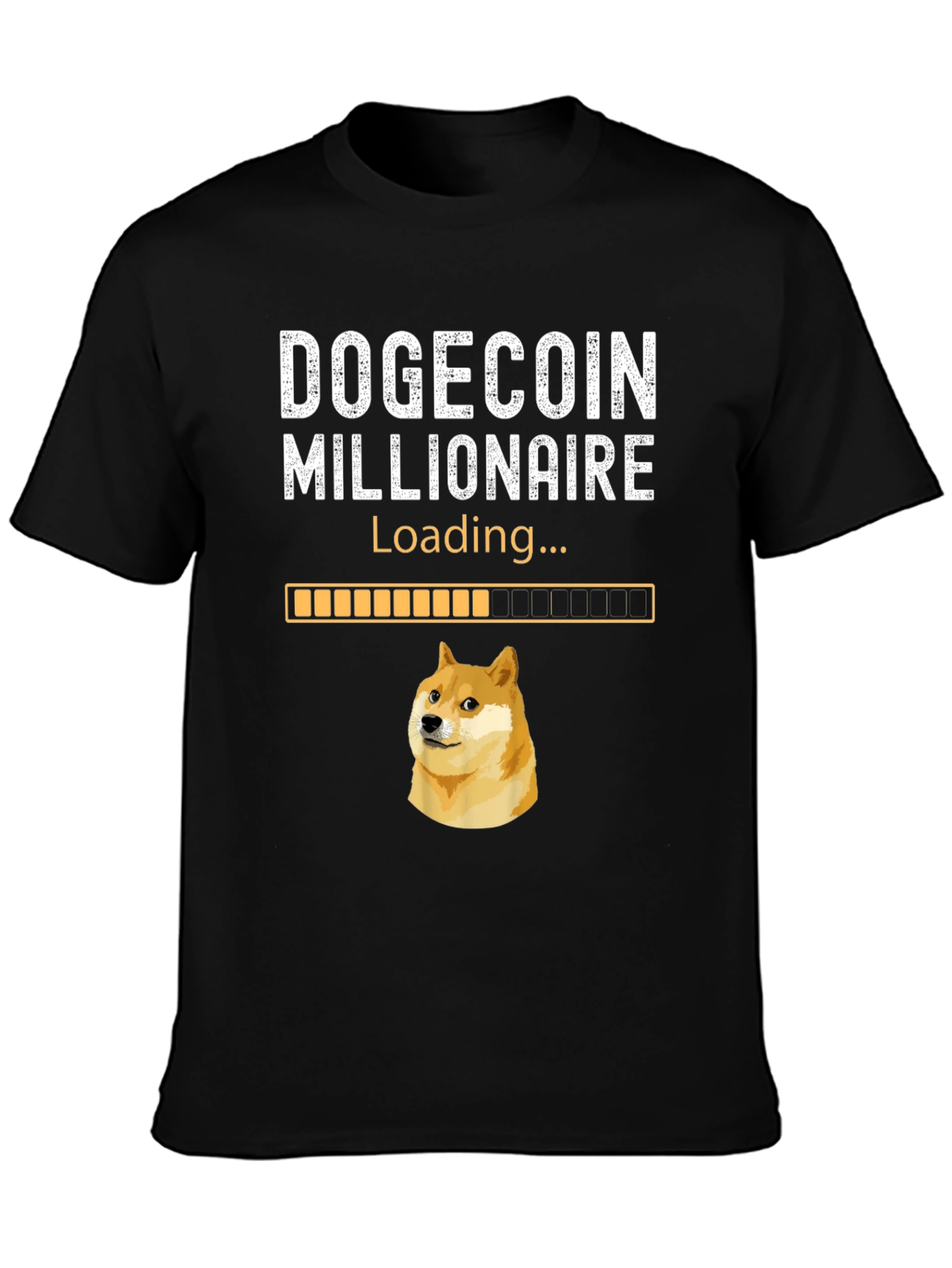 Dogecoin Millionaire Loading T-Shirt