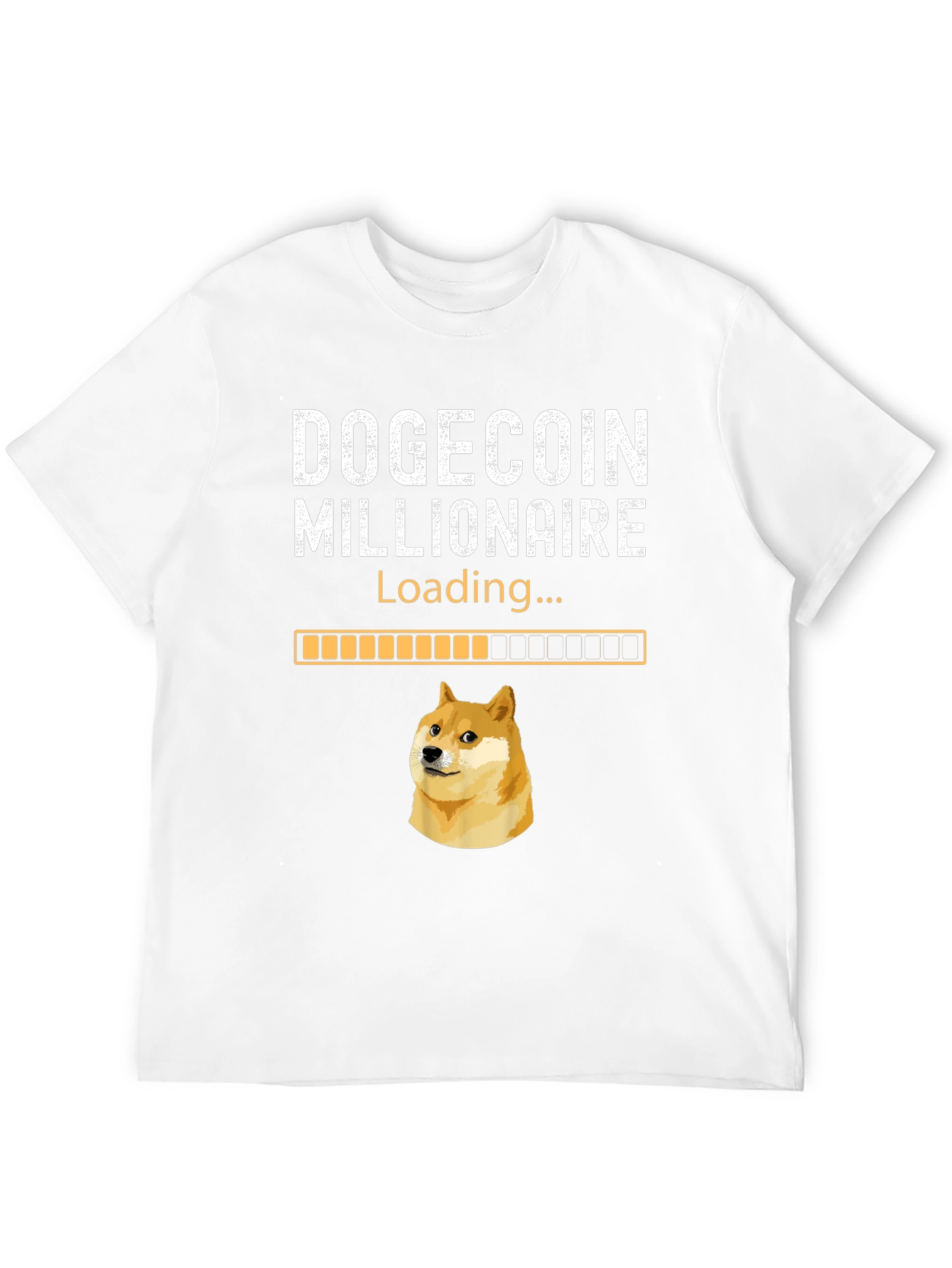 Dogecoin Millionaire Loading T-Shirt