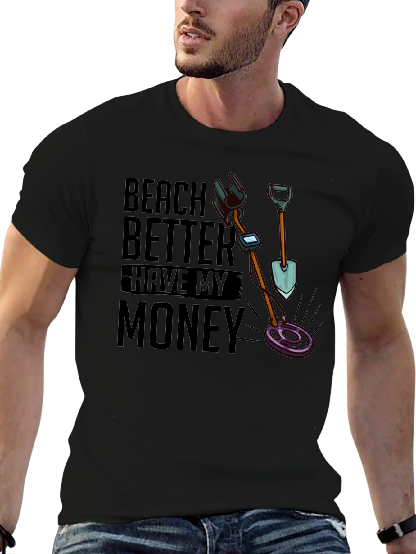 Beach Better Have My Money Funny T-Shirt