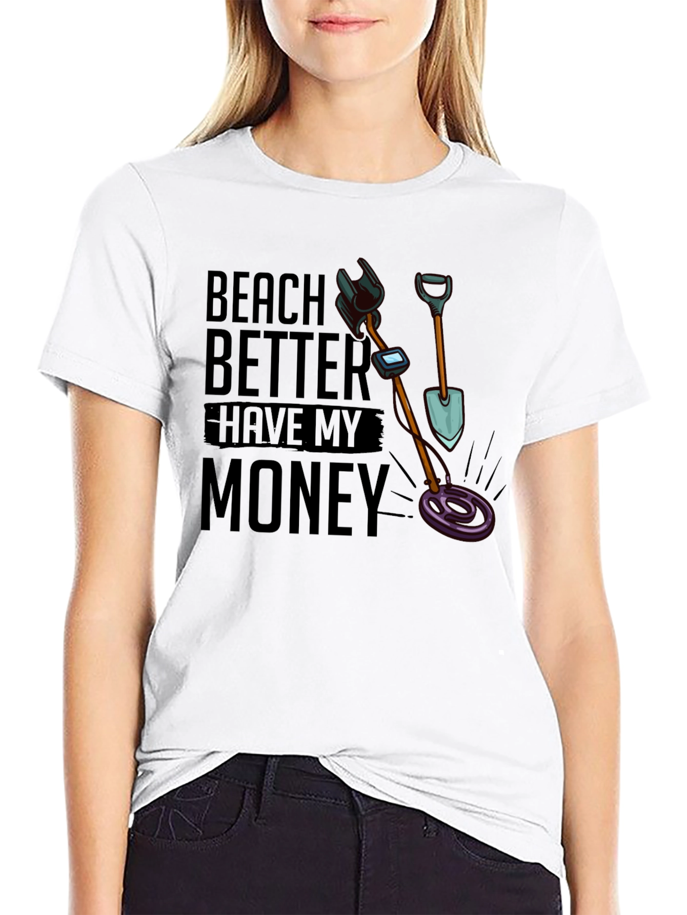Beach Better Have My Money Funny T-Shirt