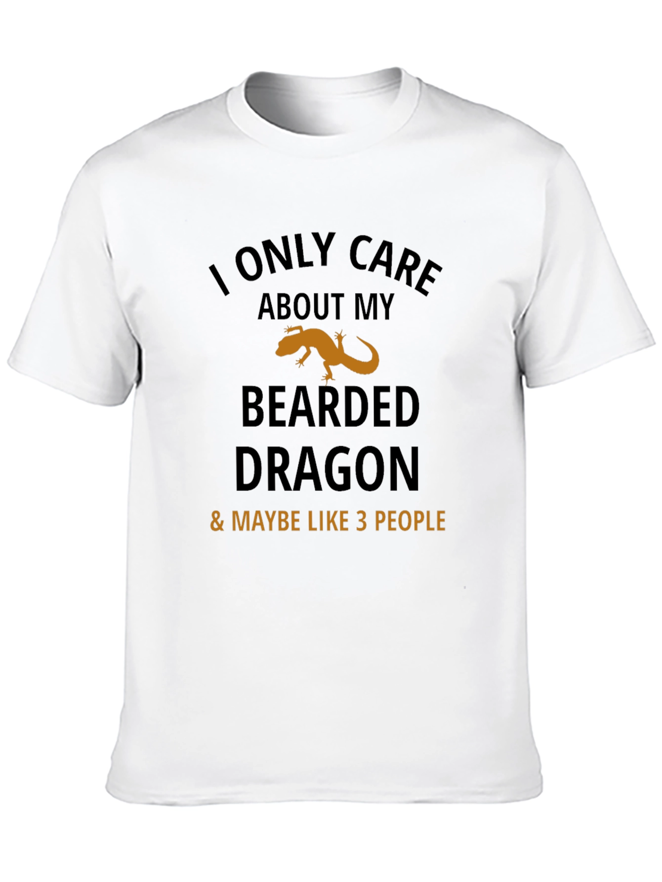 Bearded Dragon Lover T-Shirt - Funny Pet Owner Tee