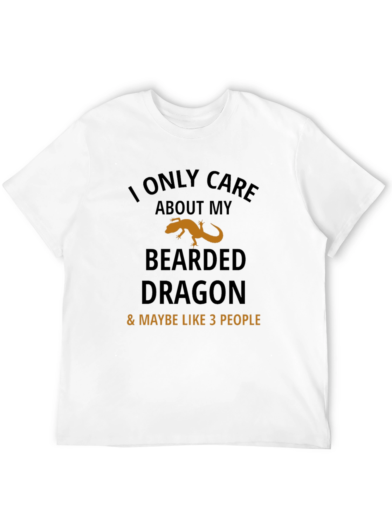 Bearded Dragon Lover T-Shirt - Funny Pet Owner Tee