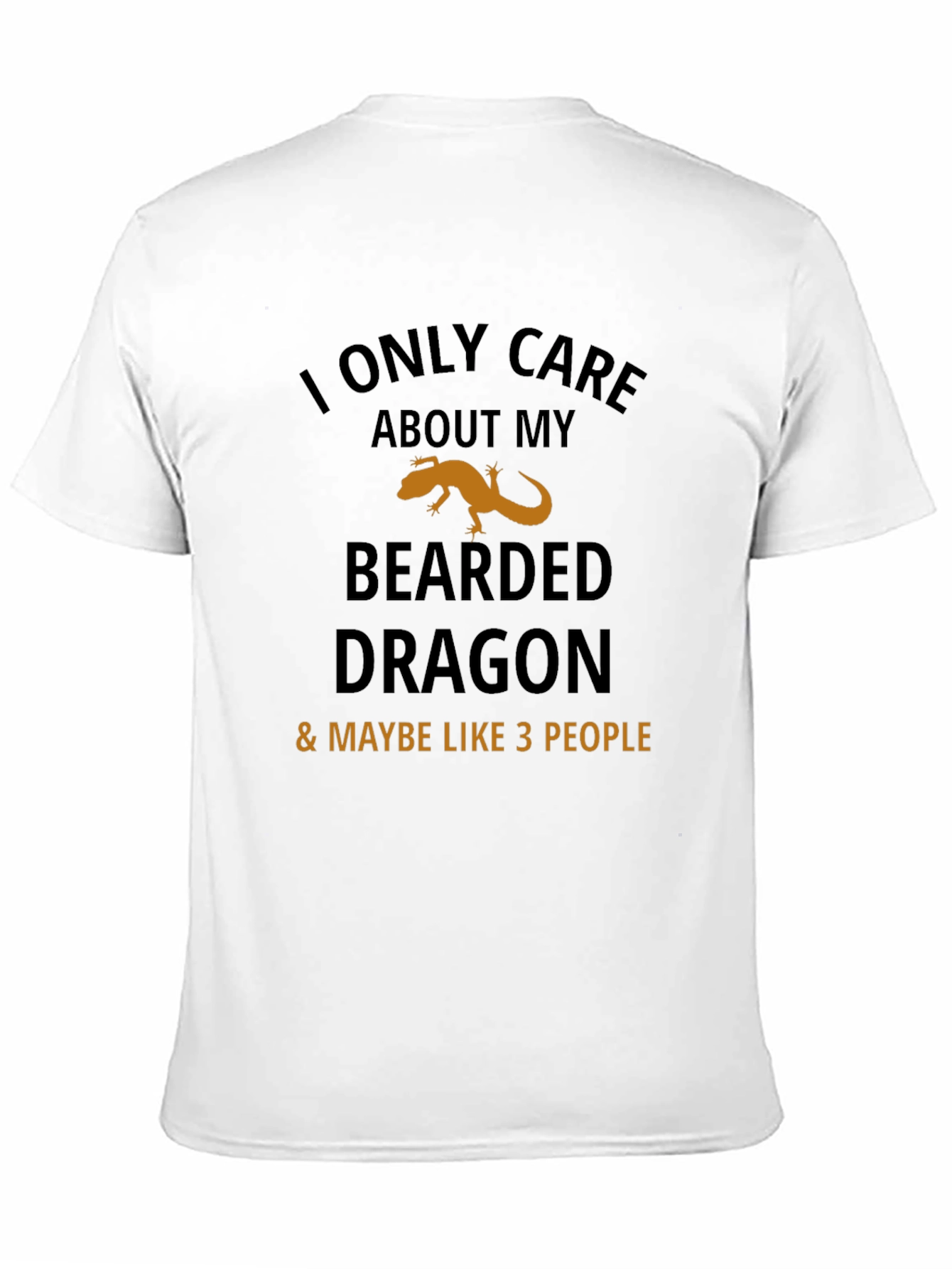 Bearded Dragon Lover T-Shirt - Funny Pet Owner Tee
