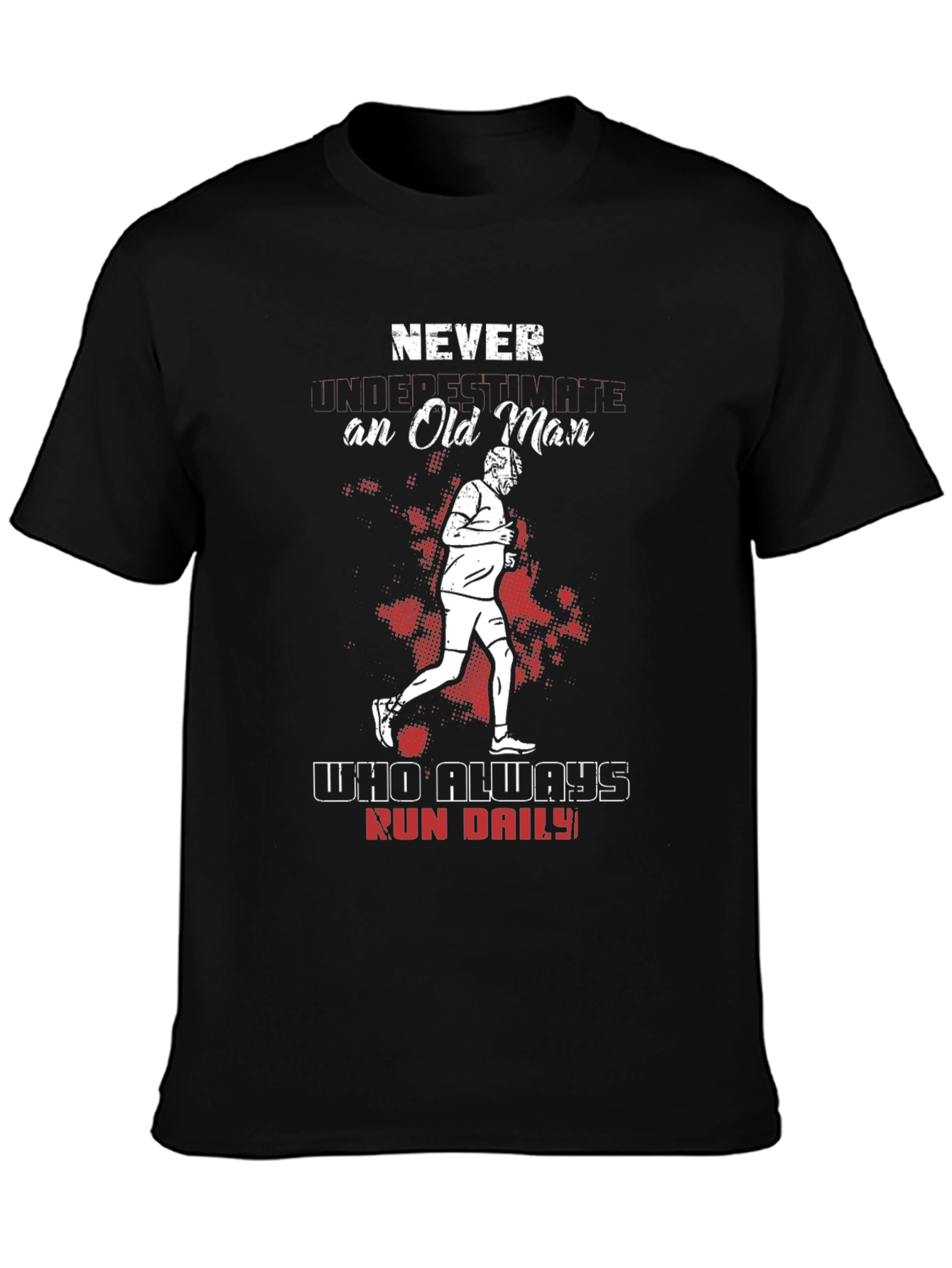Never Underestimate an Old Man T-Shirt