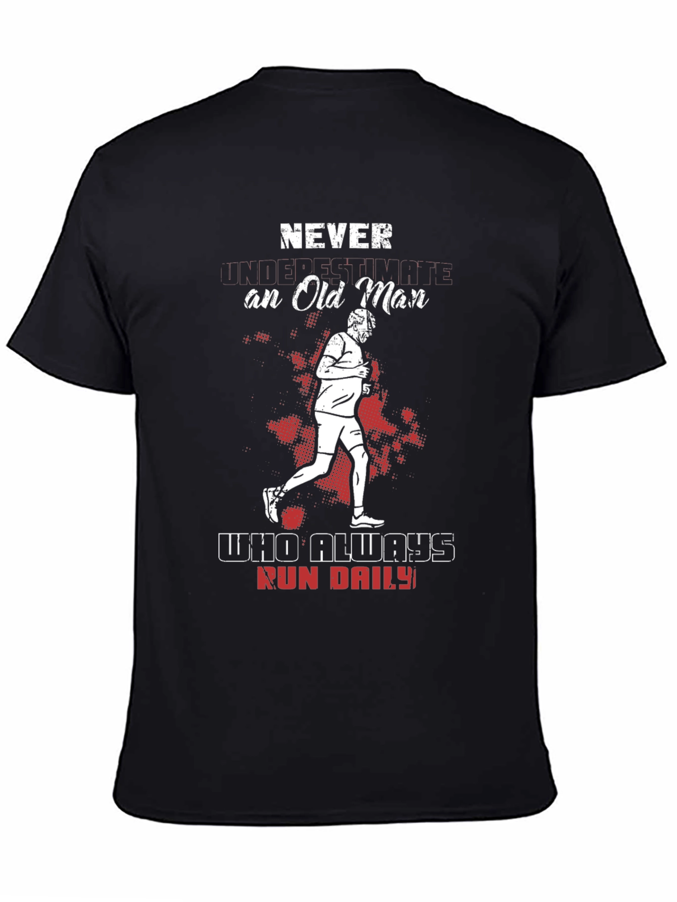 Never Underestimate an Old Man T-Shirt