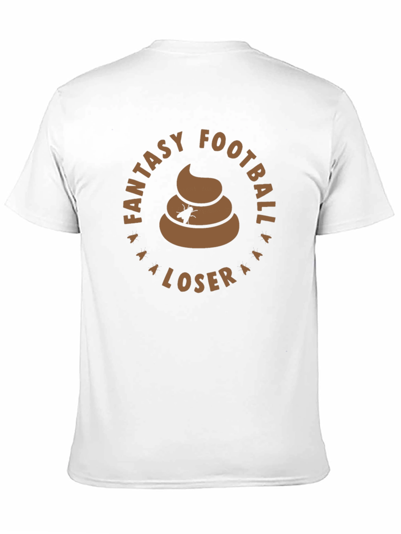 Fantasy Football Loser T-Shirt - Poop Icon