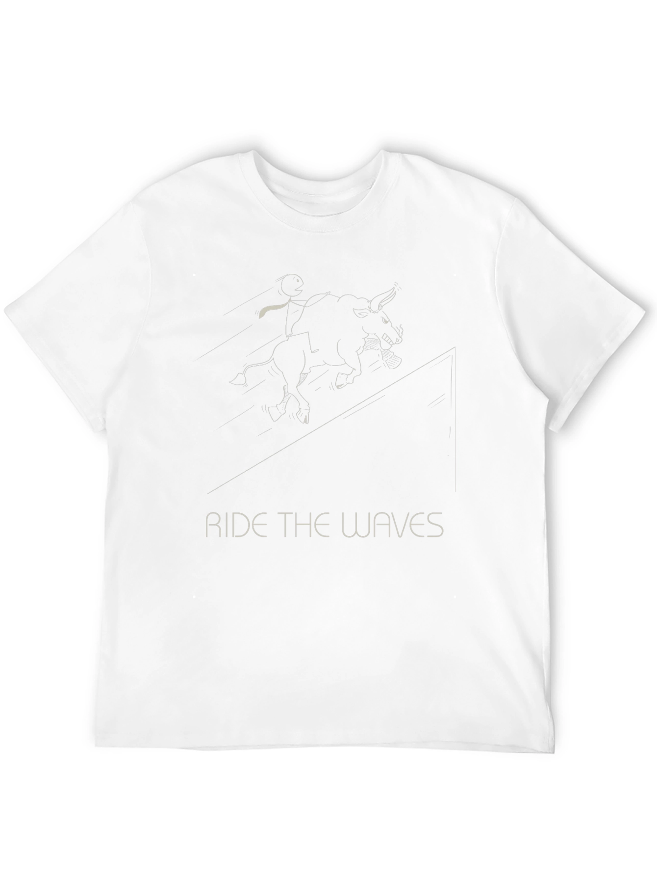 Ride the Waves Graphic Tee - Black