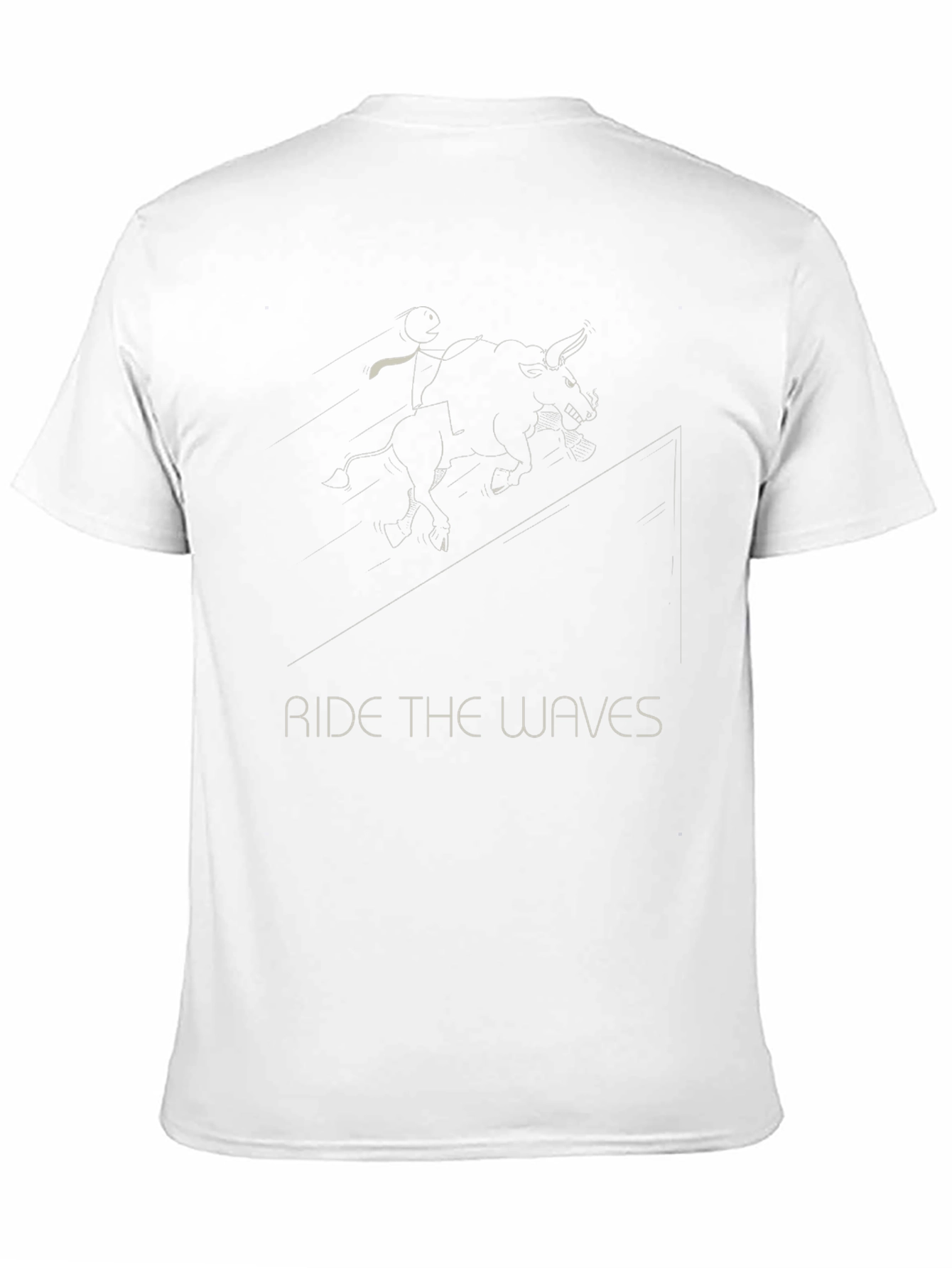 Ride the Waves Graphic Tee - Black