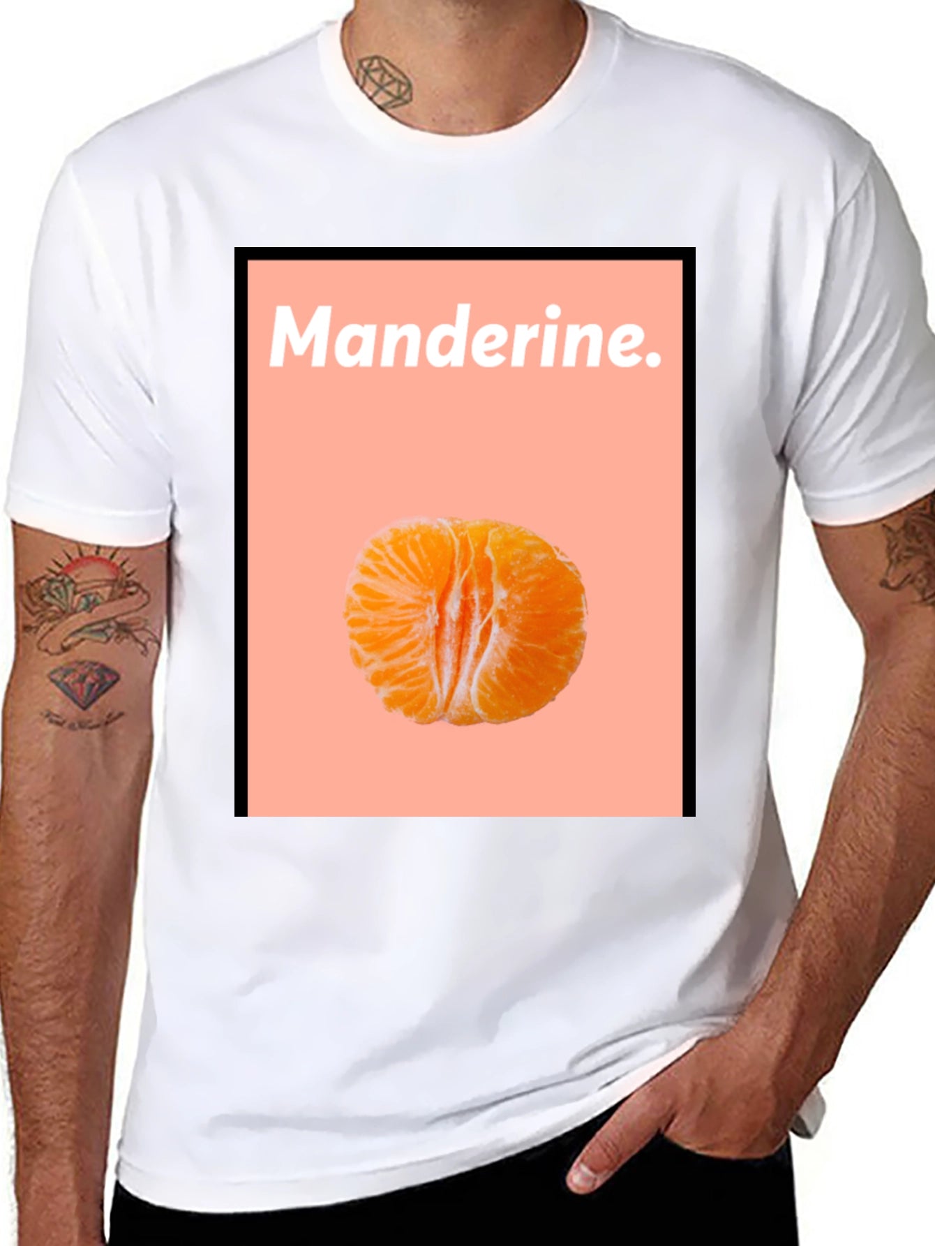 Mandarine Graphic Tee