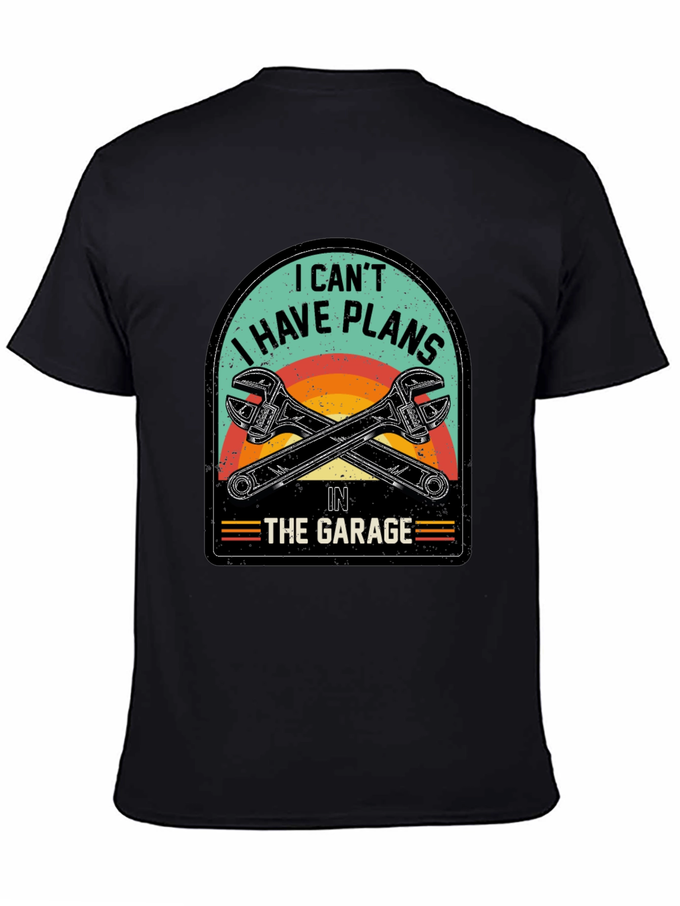 Garage Plans T-Shirt - Mechanic Humor Tee