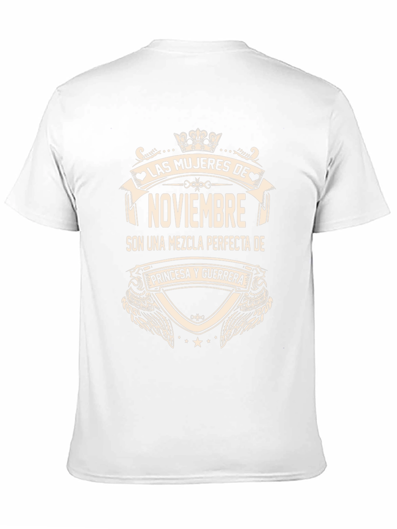 November Women Princess Warrior Graphic Tee