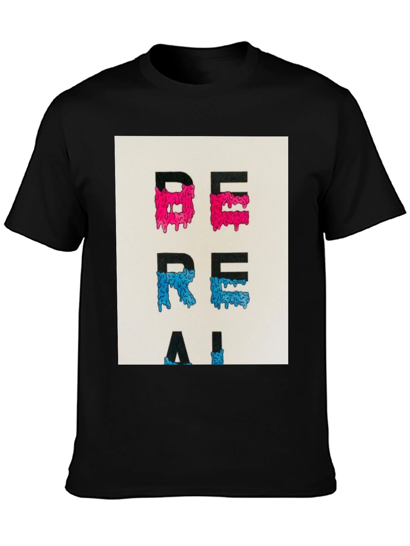 Be Real Graphic Tee - Trendy Casual Wear