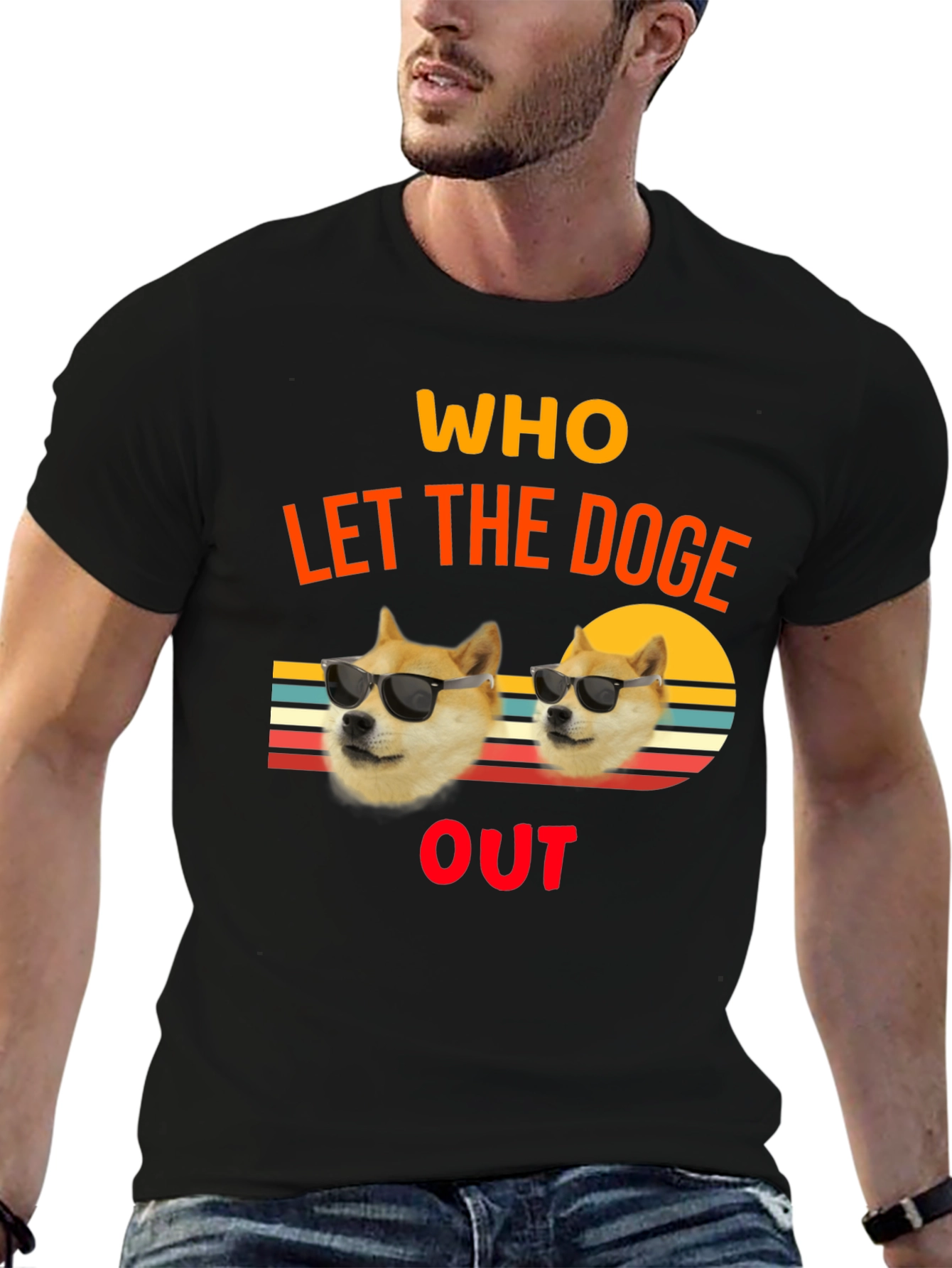 Who Let The Doge Out T-Shirt