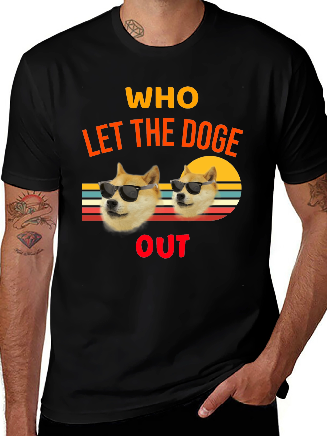 Who Let The Doge Out T-Shirt