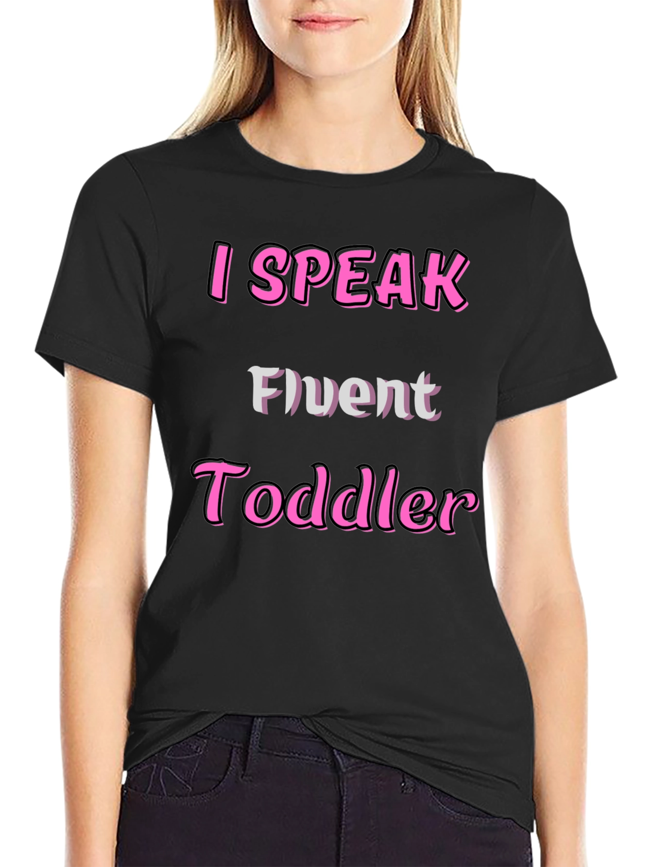 Fluent Toddler Funny Graphic Tee