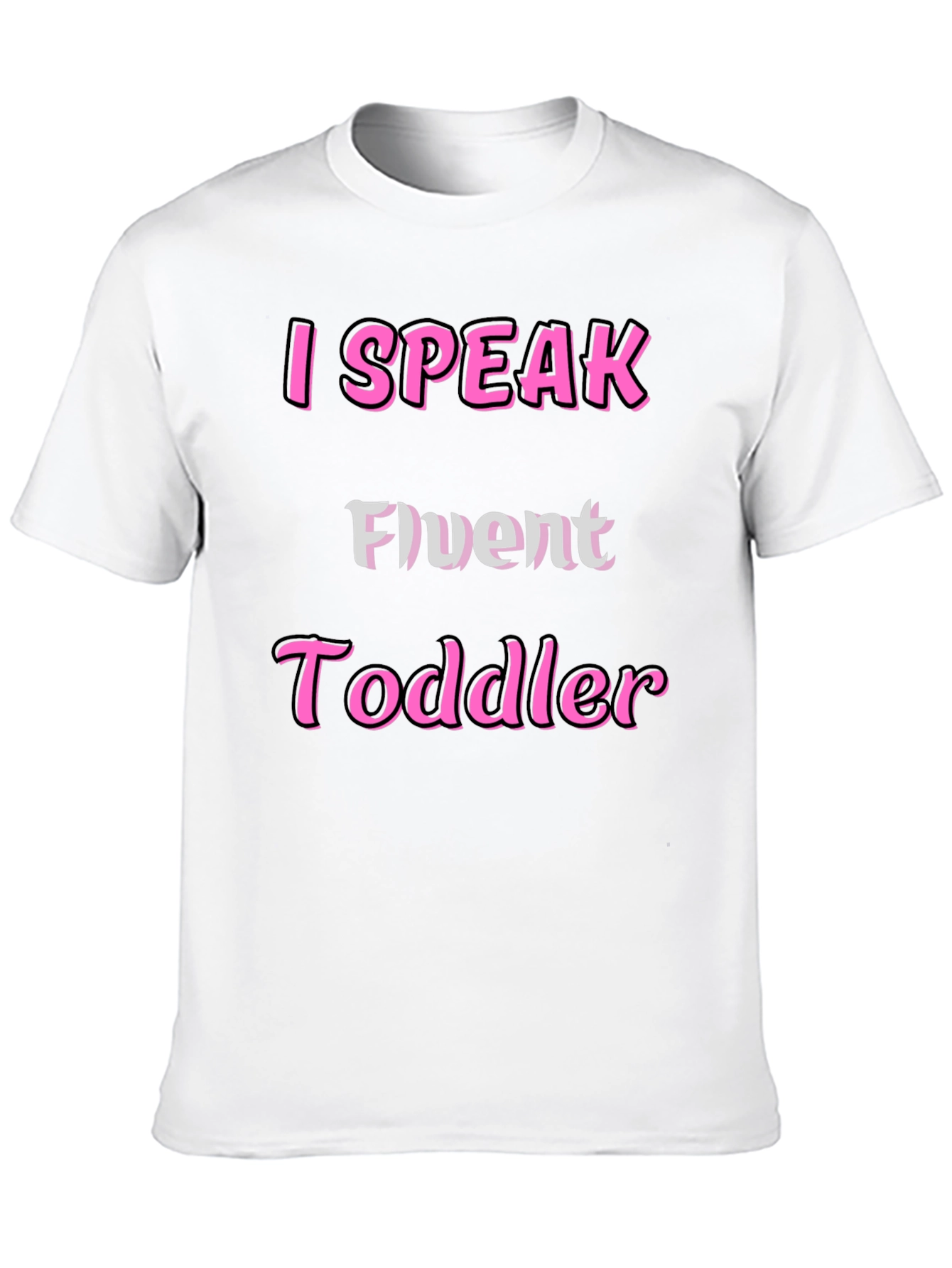 Fluent Toddler Funny Graphic Tee