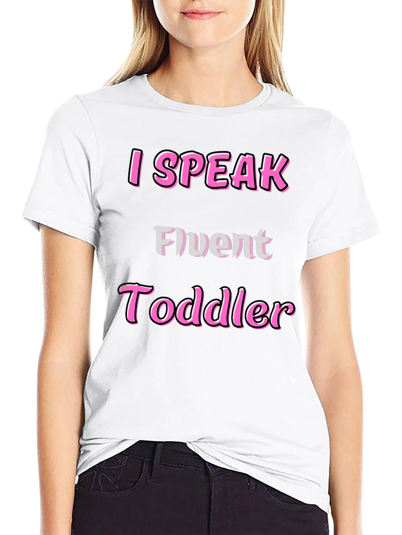 Fluent Toddler Funny Graphic Tee