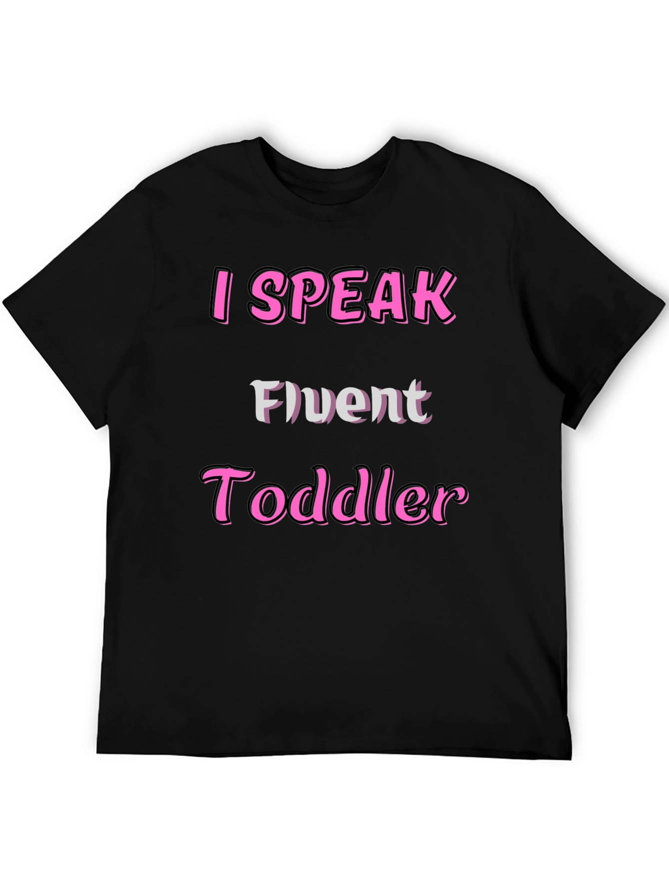 Fluent Toddler Funny Graphic Tee