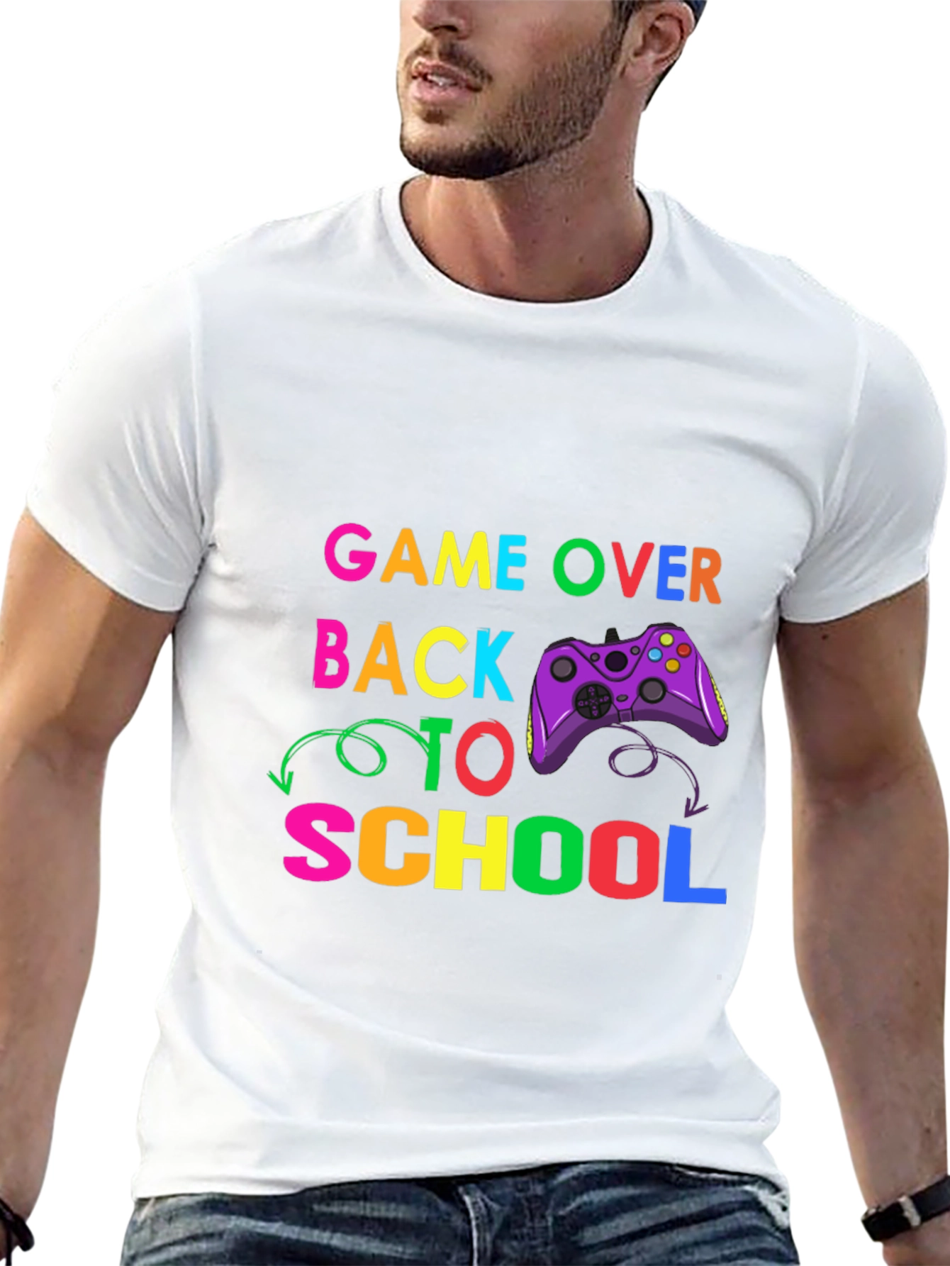 Game Over Back to School T-Shirt