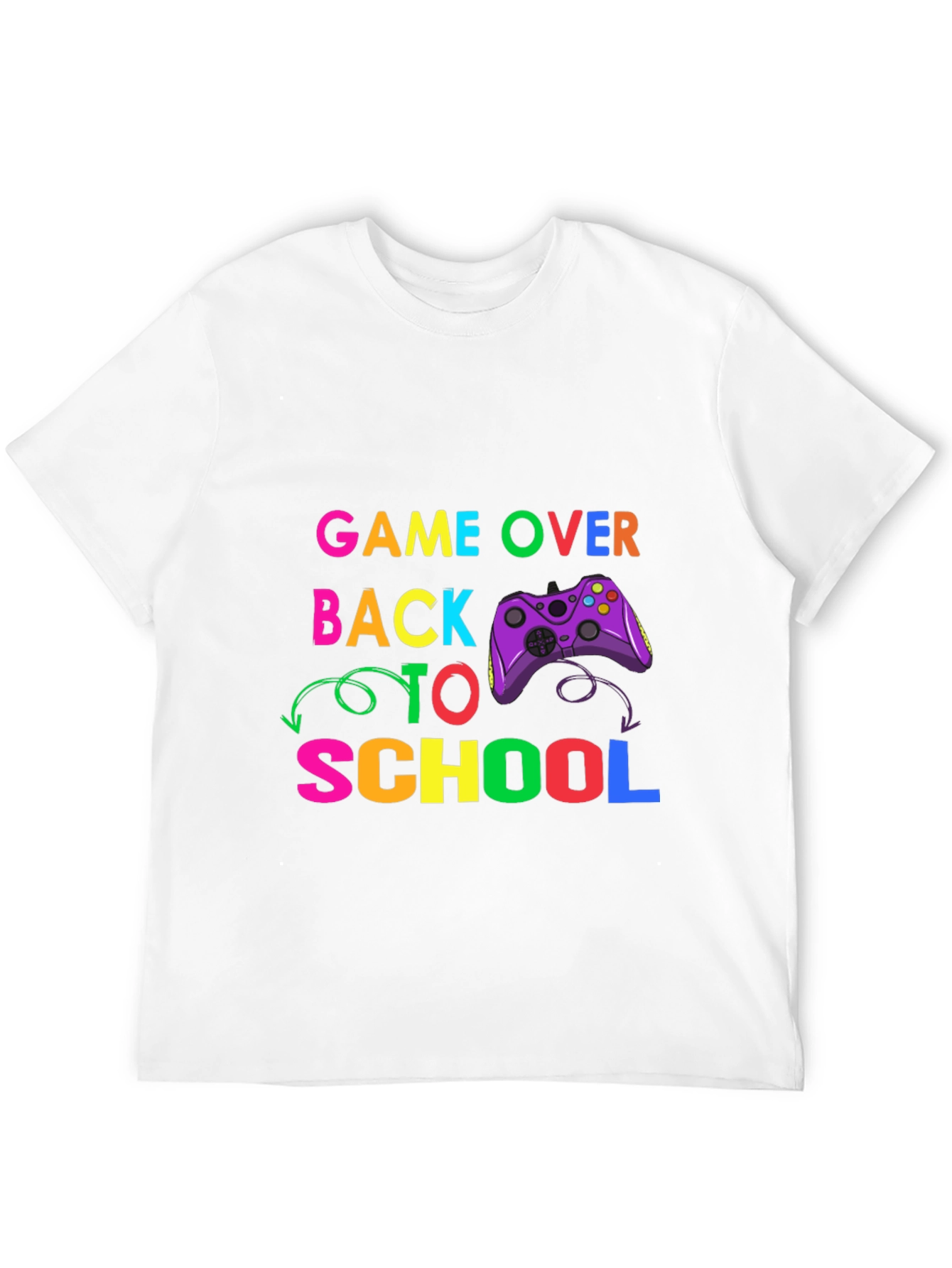 Game Over Back to School T-Shirt