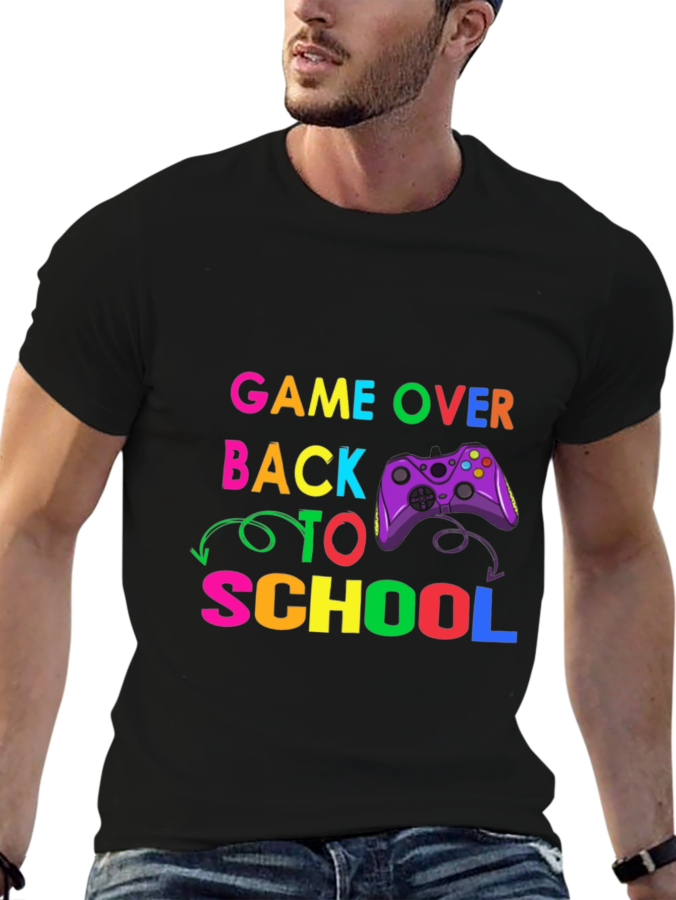 Game Over Back to School T-Shirt