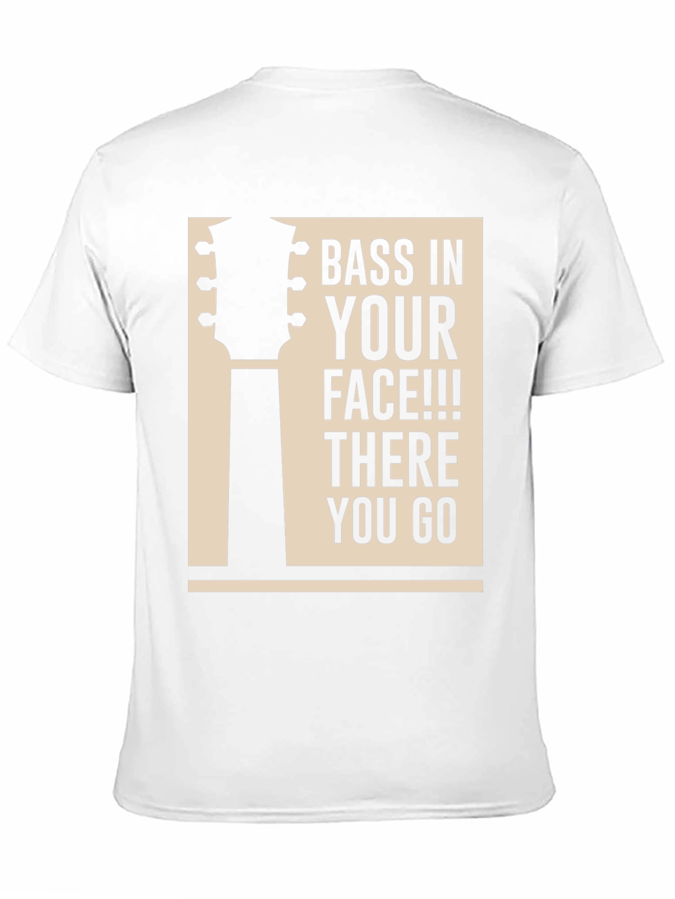 Bass In Your Face Graphic T-Shirt