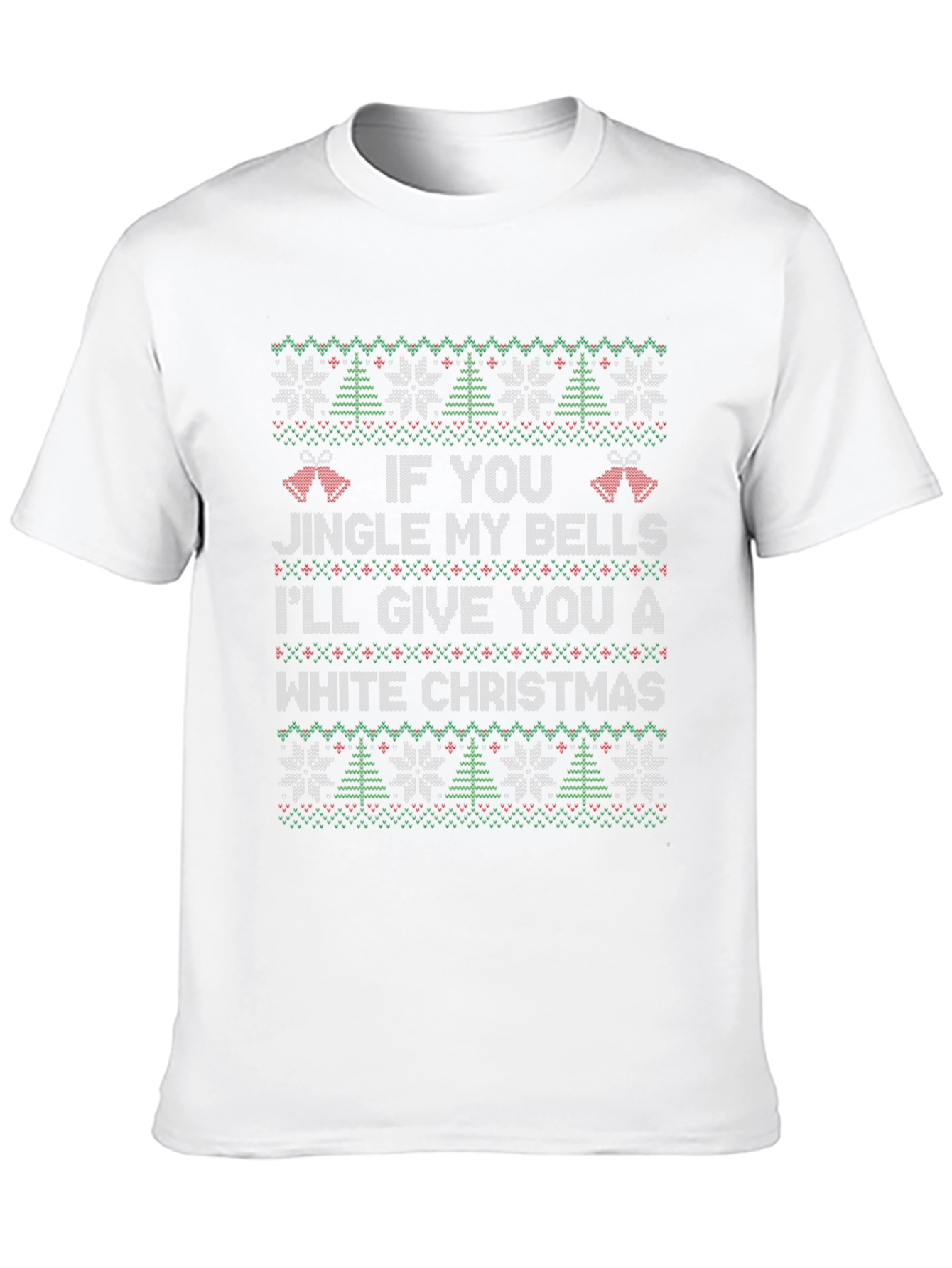 Jingle Bells Ugly Christmas Sweater T-Shirt