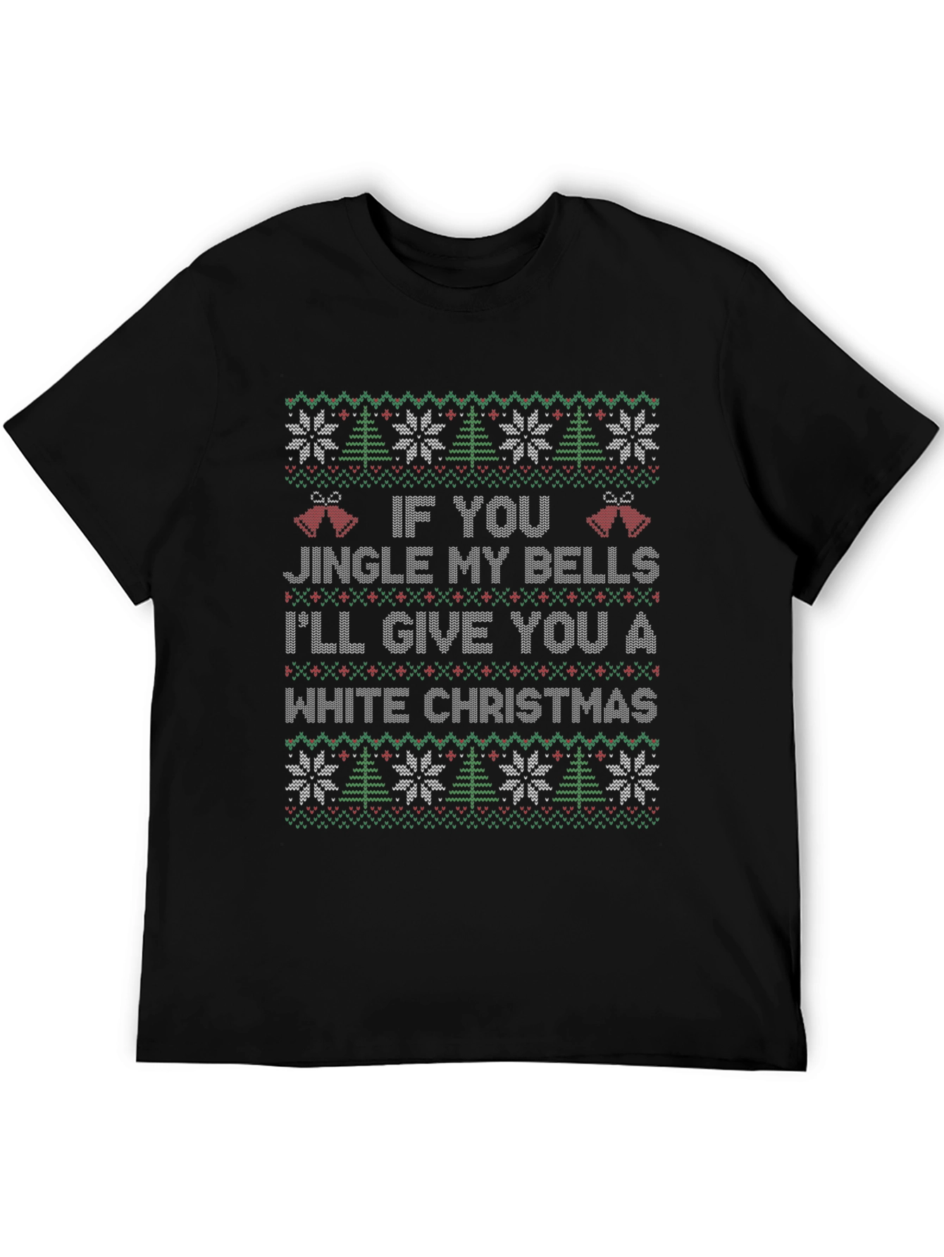 Jingle Bells Ugly Christmas Sweater T-Shirt