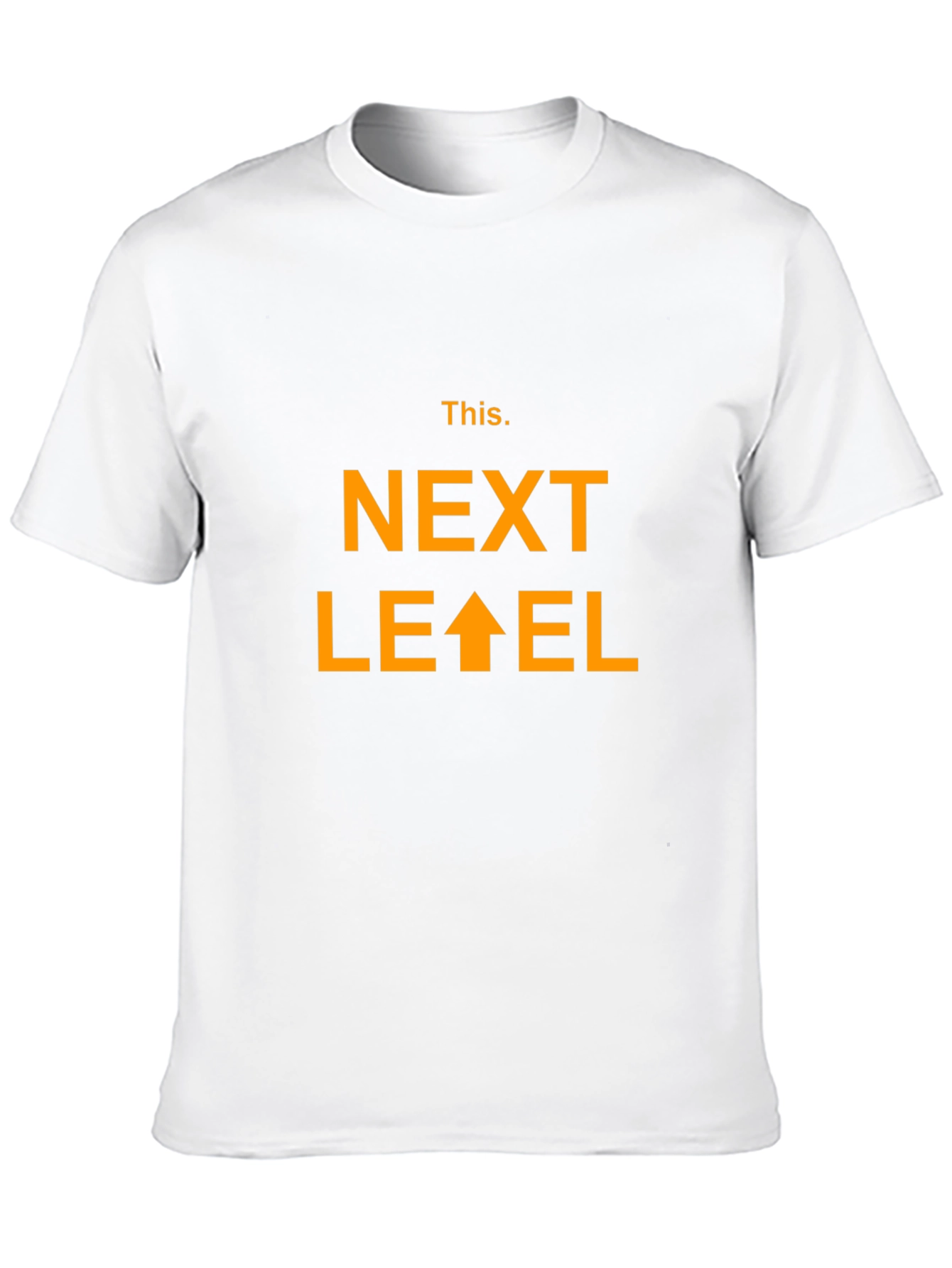 Next Level Graphic T-Shirt - Black Cotton