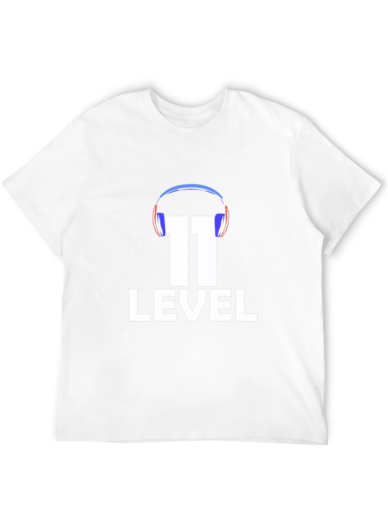 Level 11 Gaming T-Shirt - Gamer Headset Design